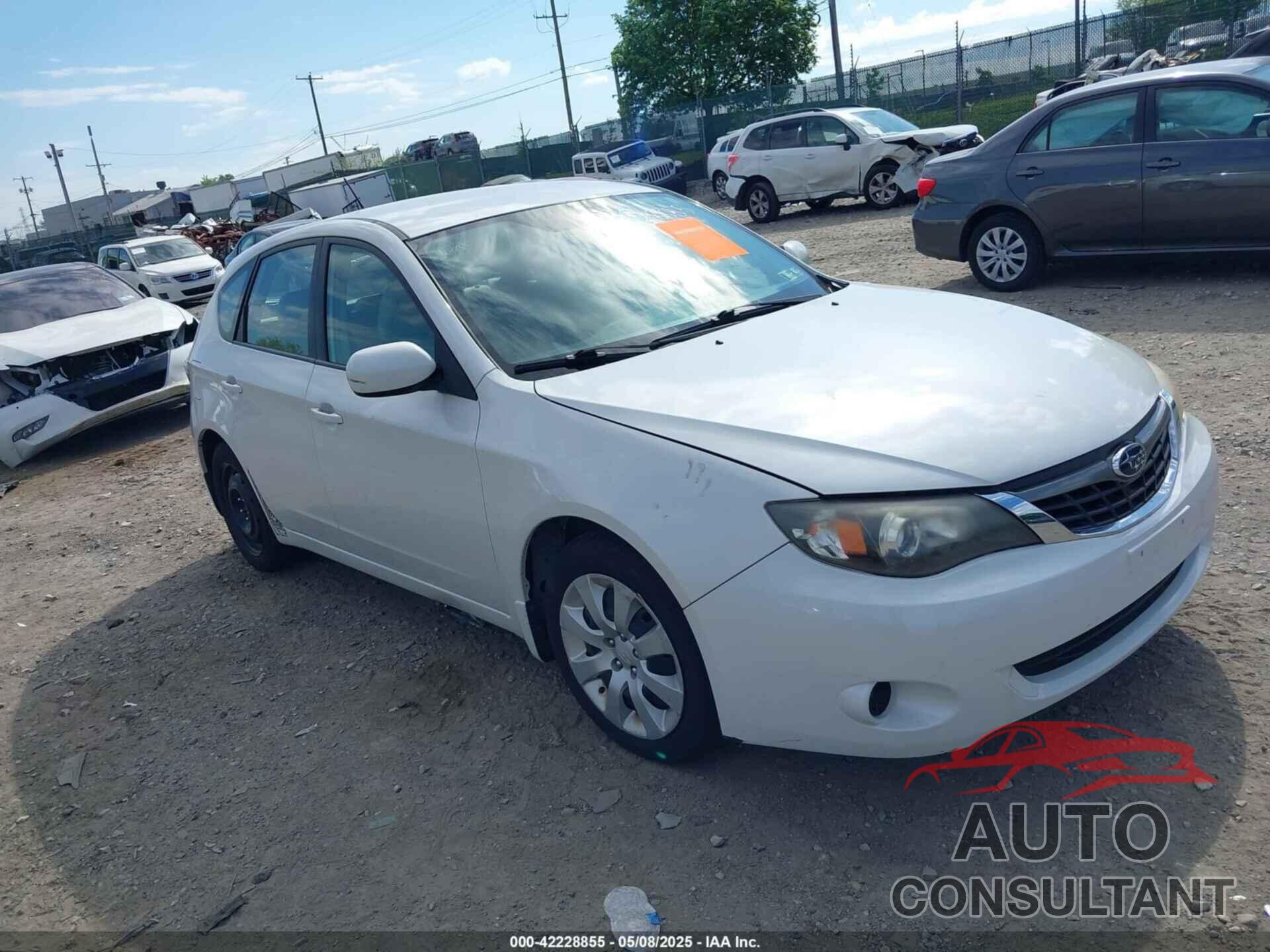 SUBARU IMPREZA 2009 - JF1GH61689H818402