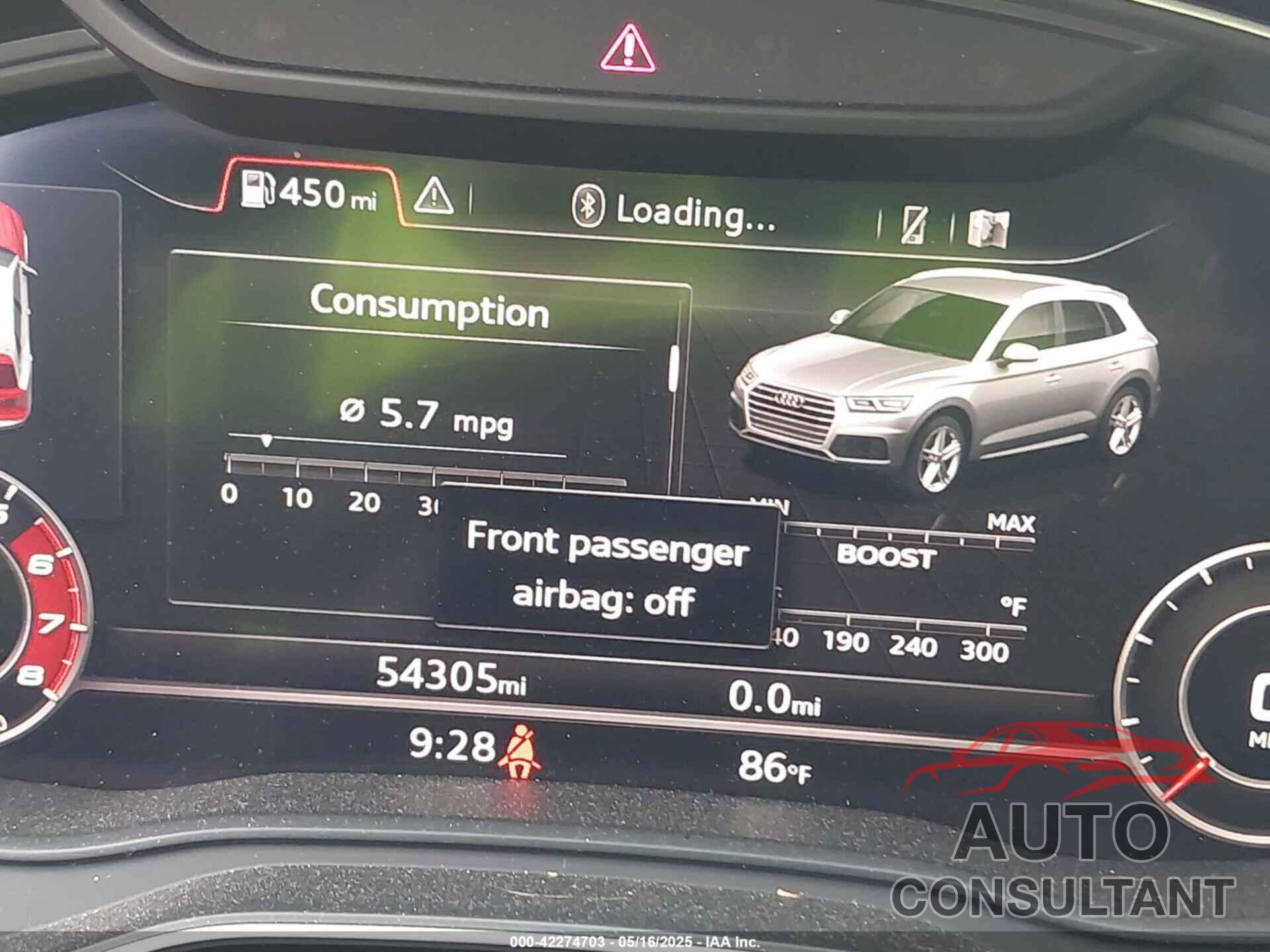 AUDI SQ5 2018 - WA1C4AFY8J2112081