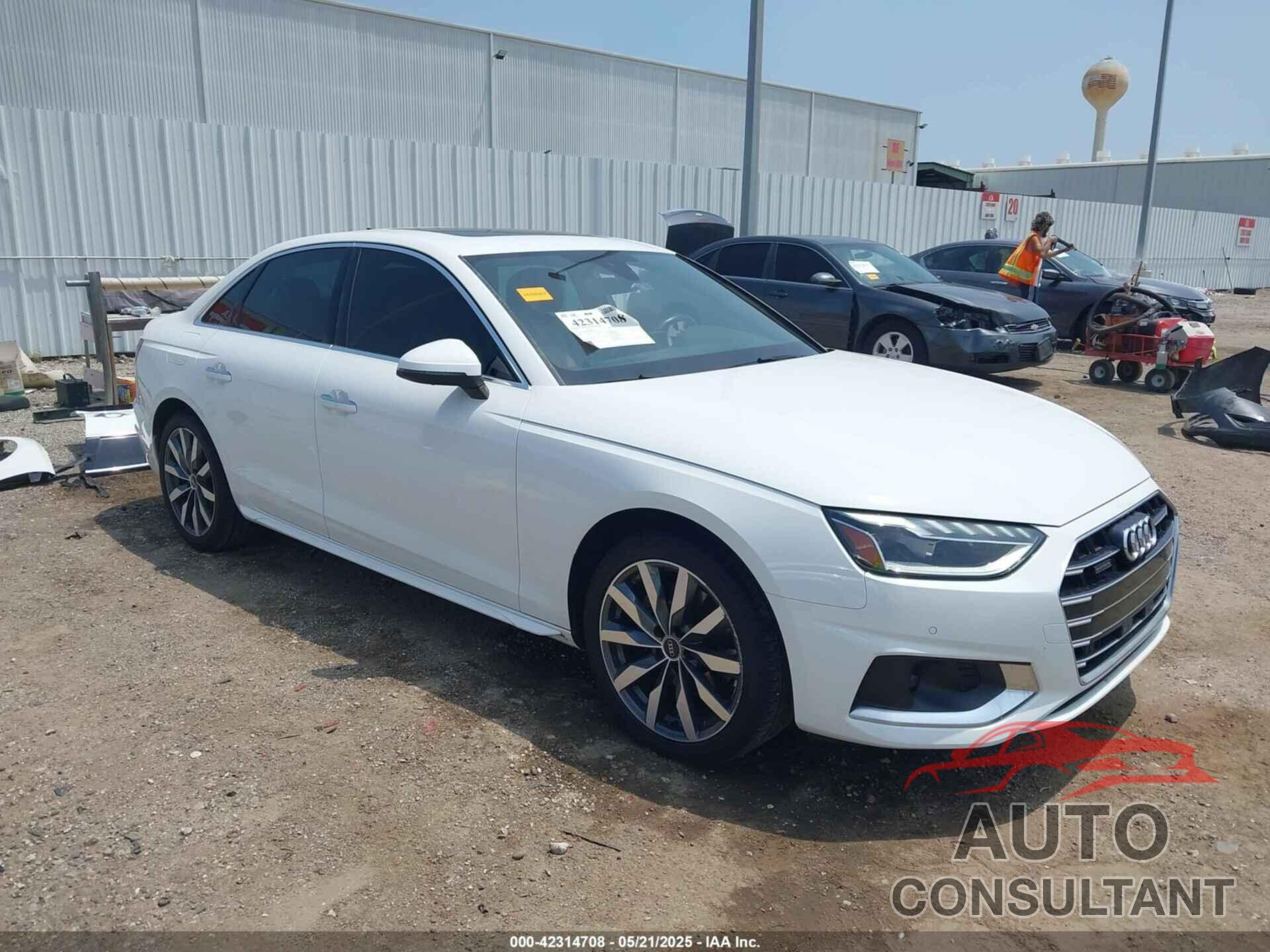 AUDI A4 2021 - WAUBBAF46MA085653