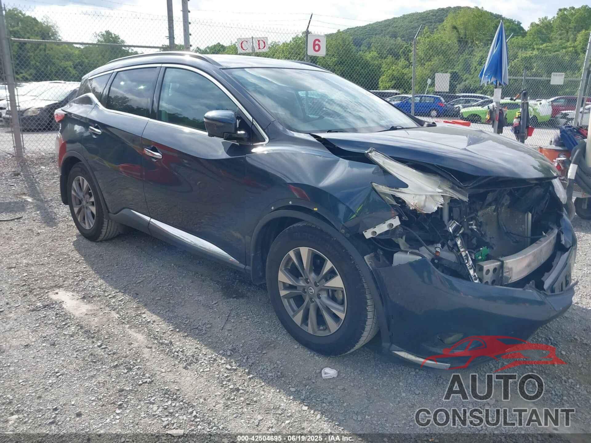 NISSAN MURANO 2017 - 5N1AZ2MH7HN189388