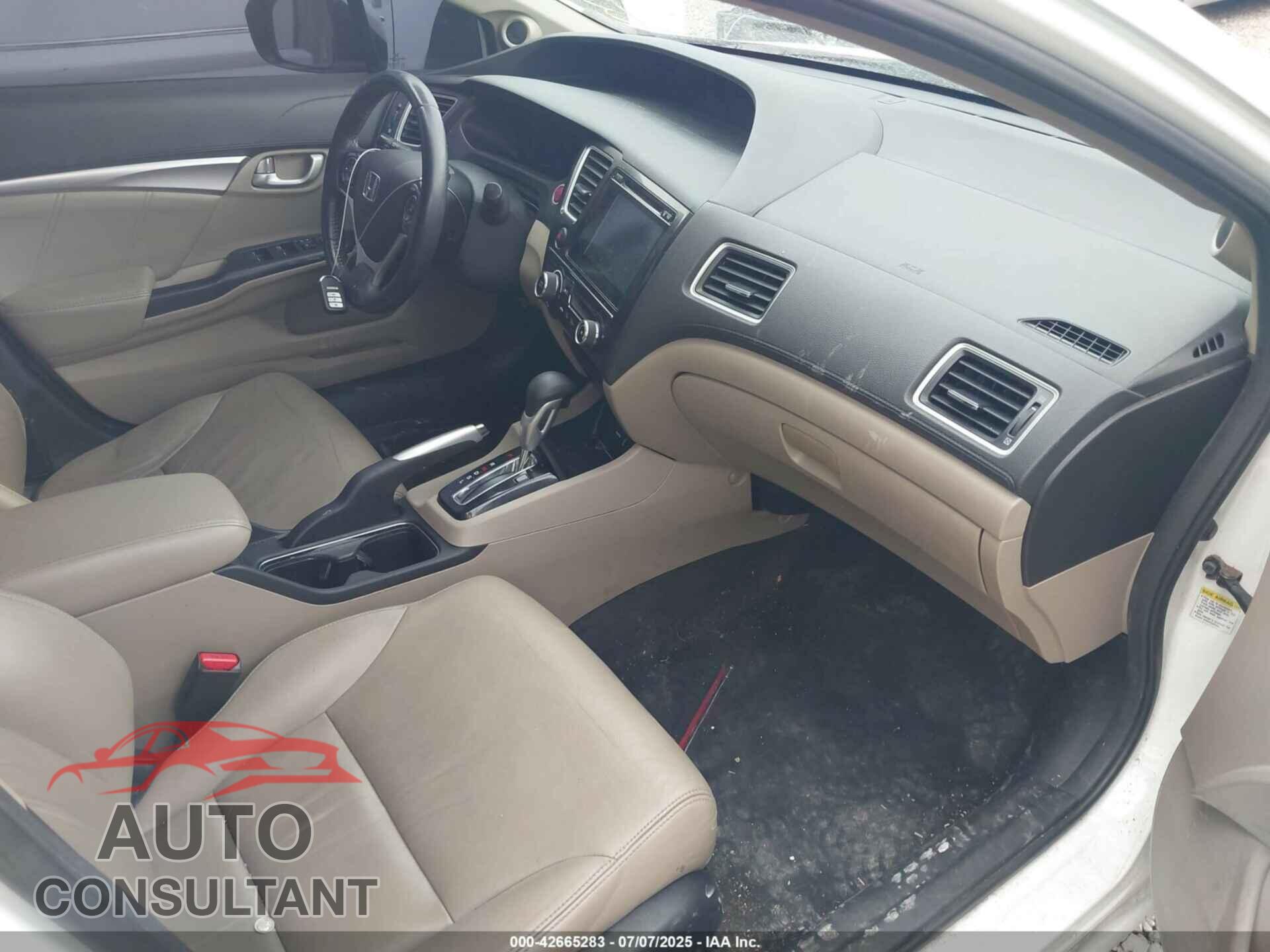 HONDA CIVIC 2015 - 19XFB2F93FE092436