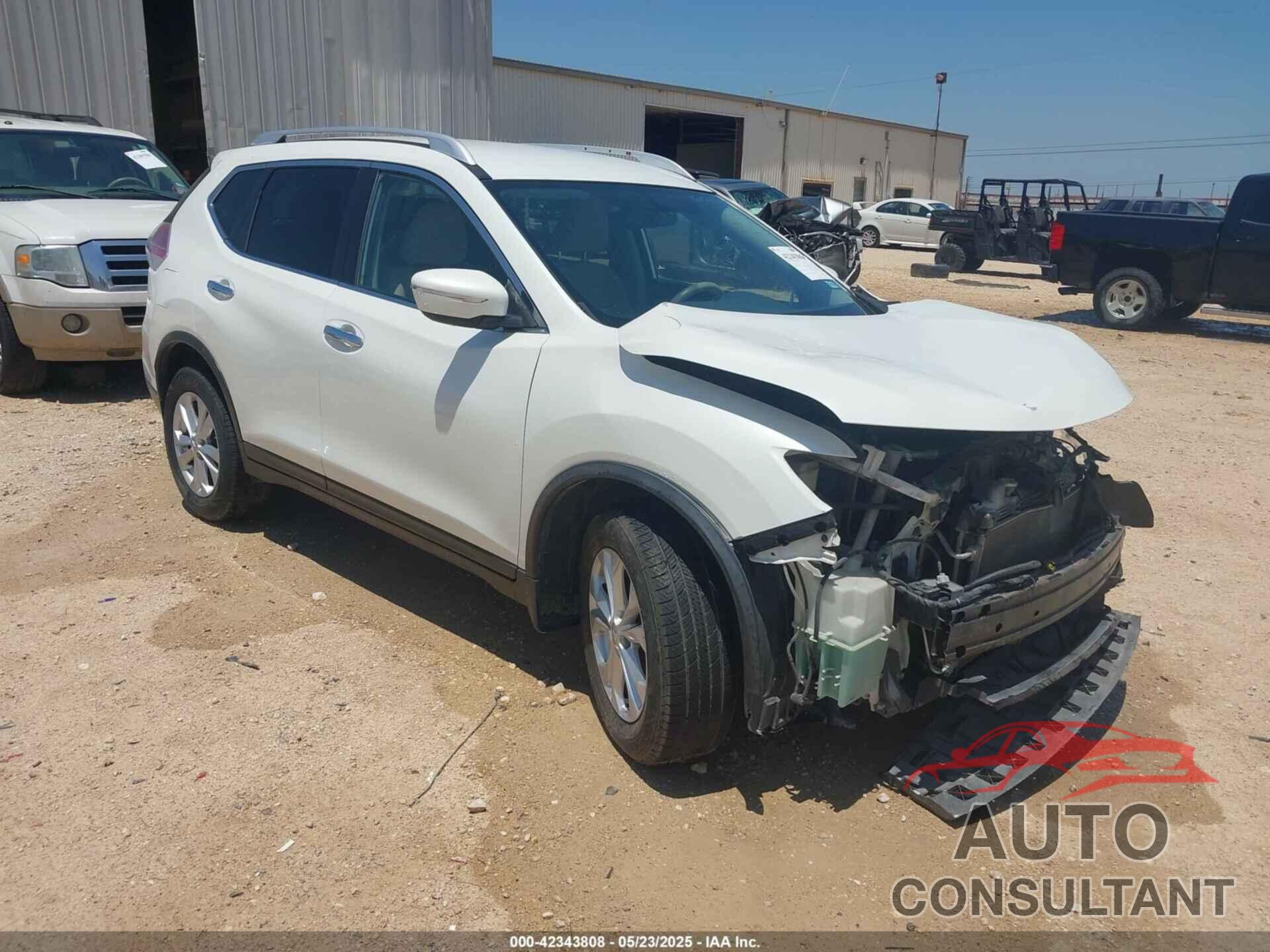 NISSAN ROGUE 2015 - KNMAT2MT8FP527361
