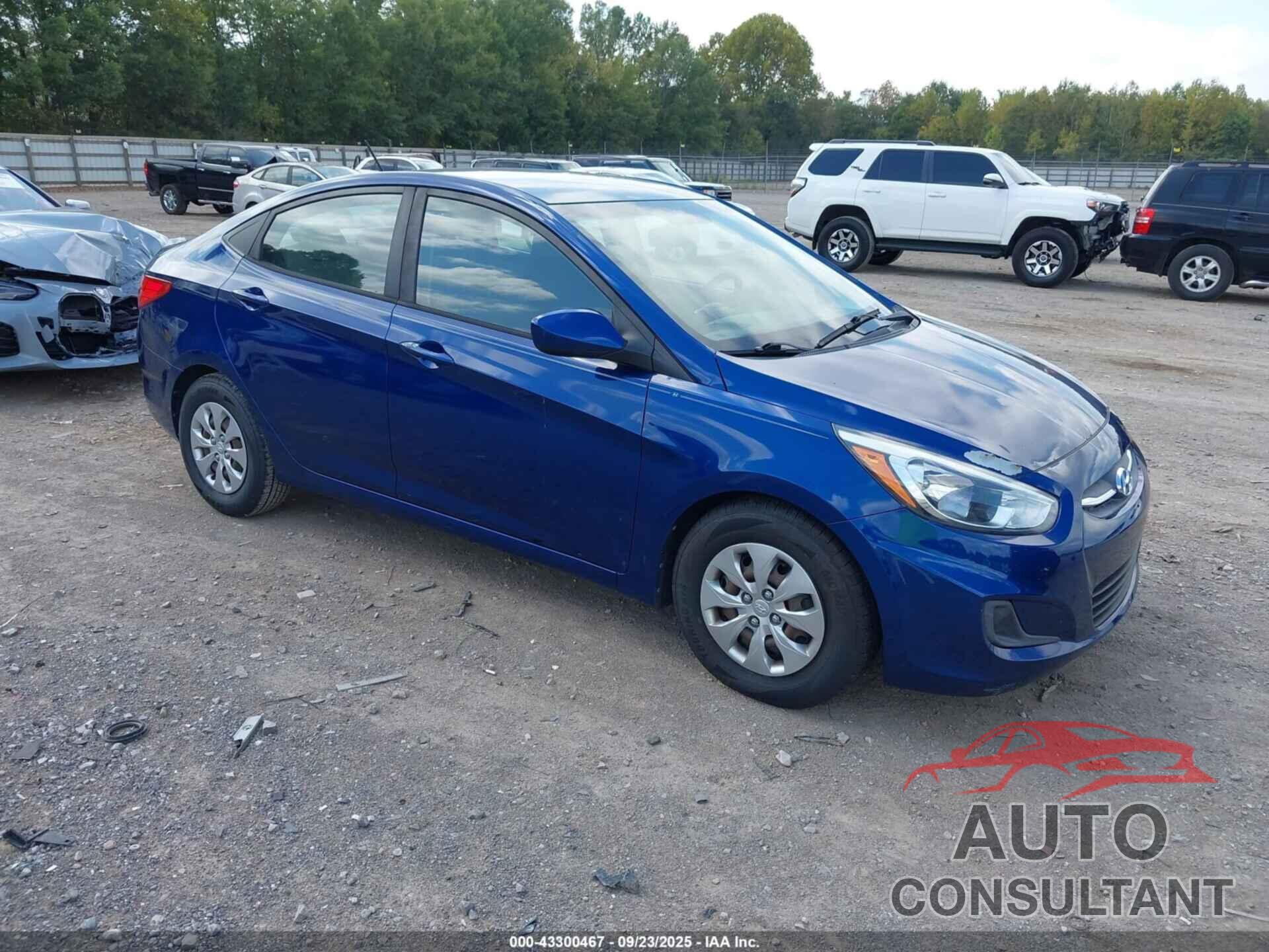 HYUNDAI ACCENT 2017 - KMHCT4AE3HU222991