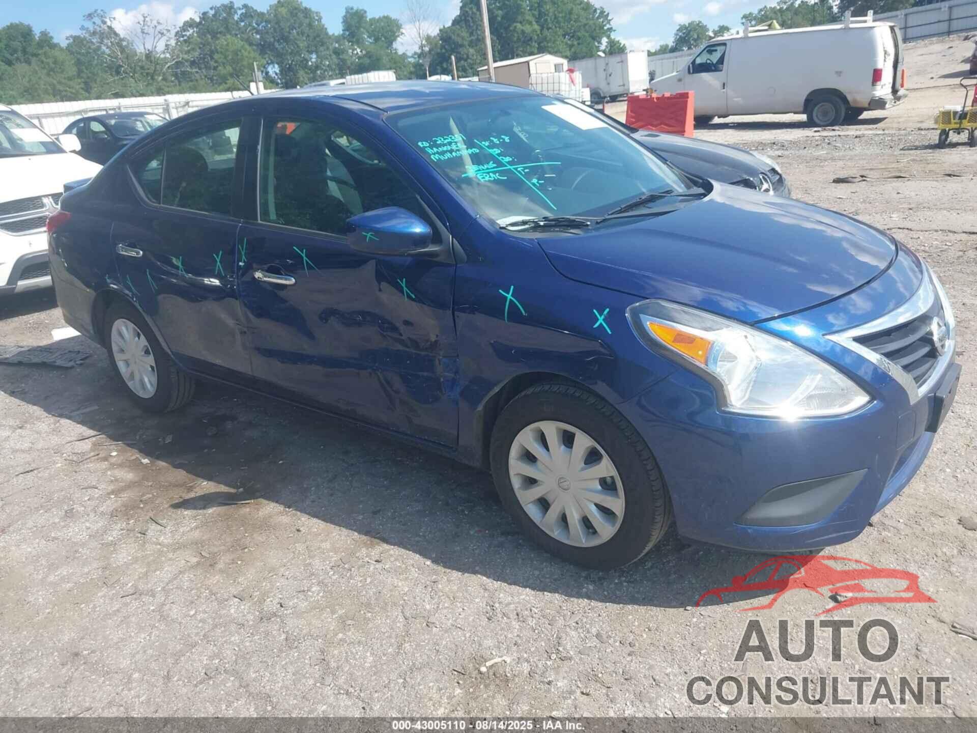 NISSAN VERSA 2018 - 3N1CN7AP4JL851342