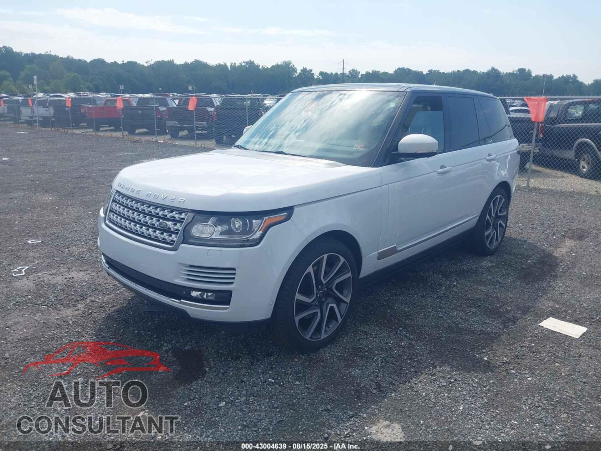 LAND ROVER RANGE ROVER 2015 - SALGS2TF9FA232449