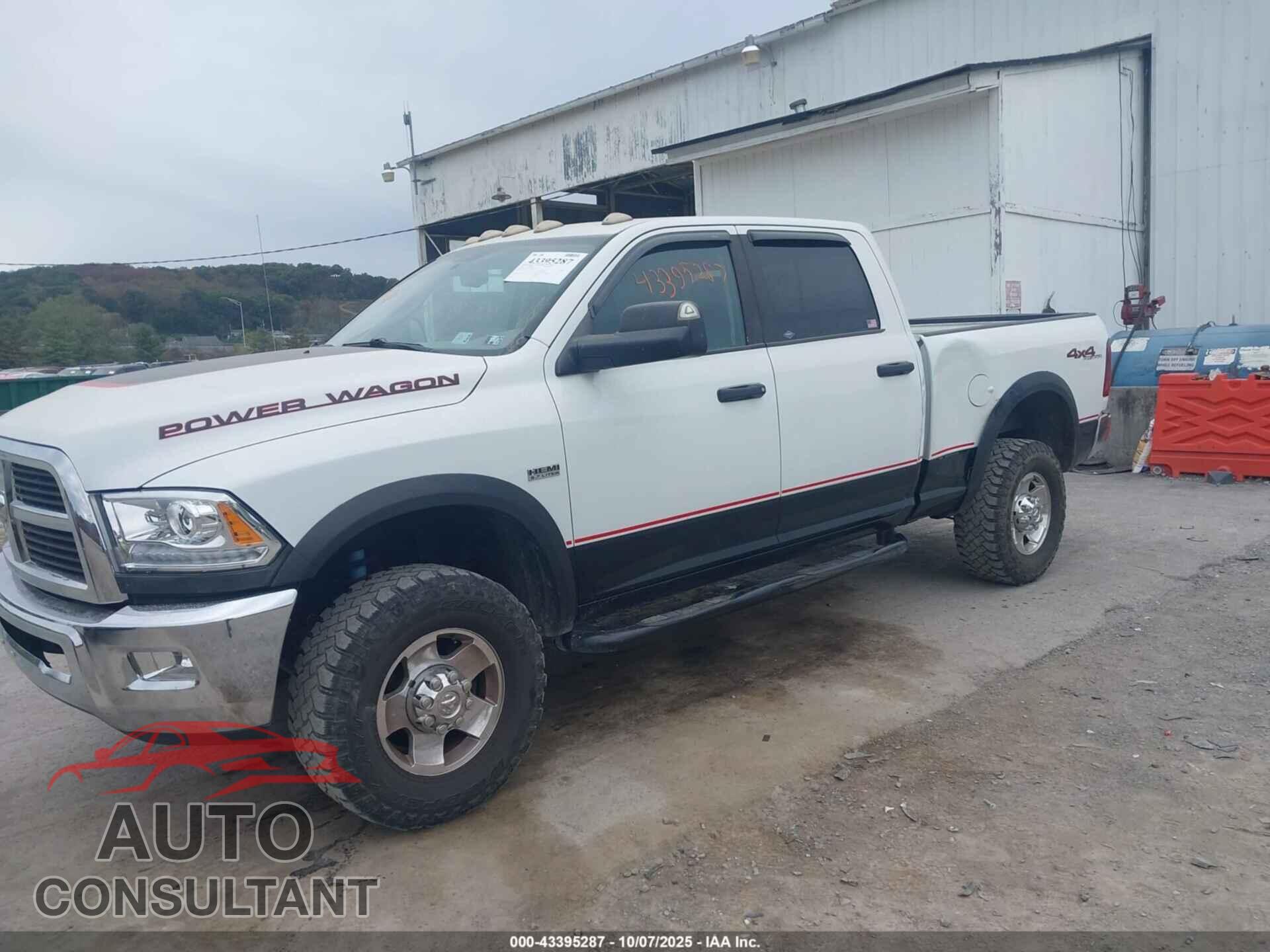 DODGE RAM 2500 2010 - 3D7TT2CT1AG182218
