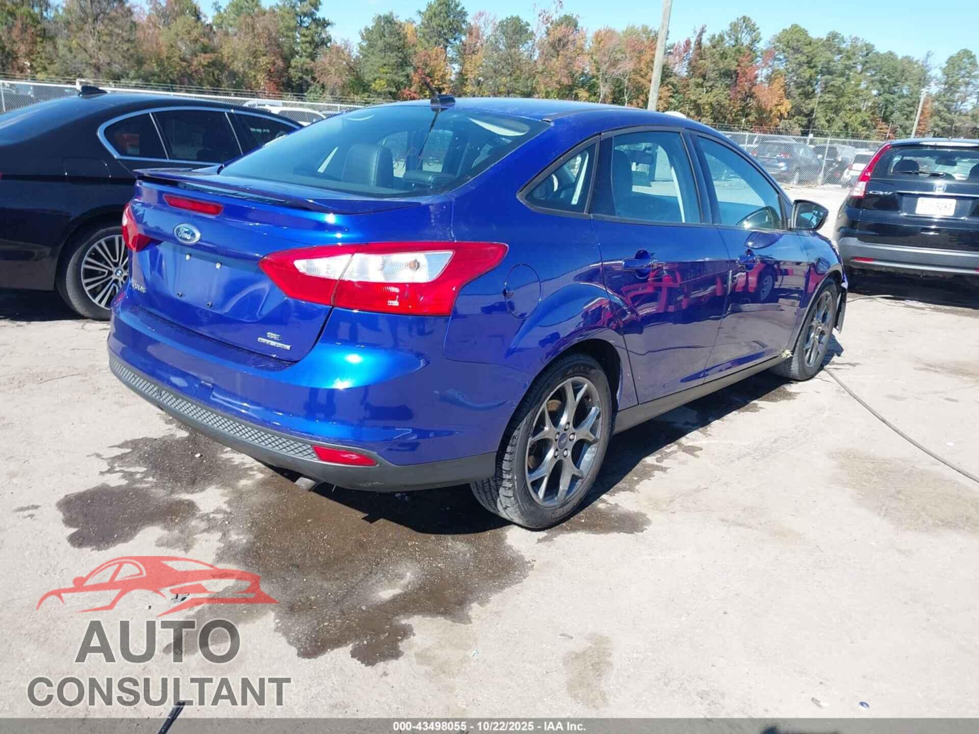 FORD FOCUS 2013 - 1FADP3F23DL336498