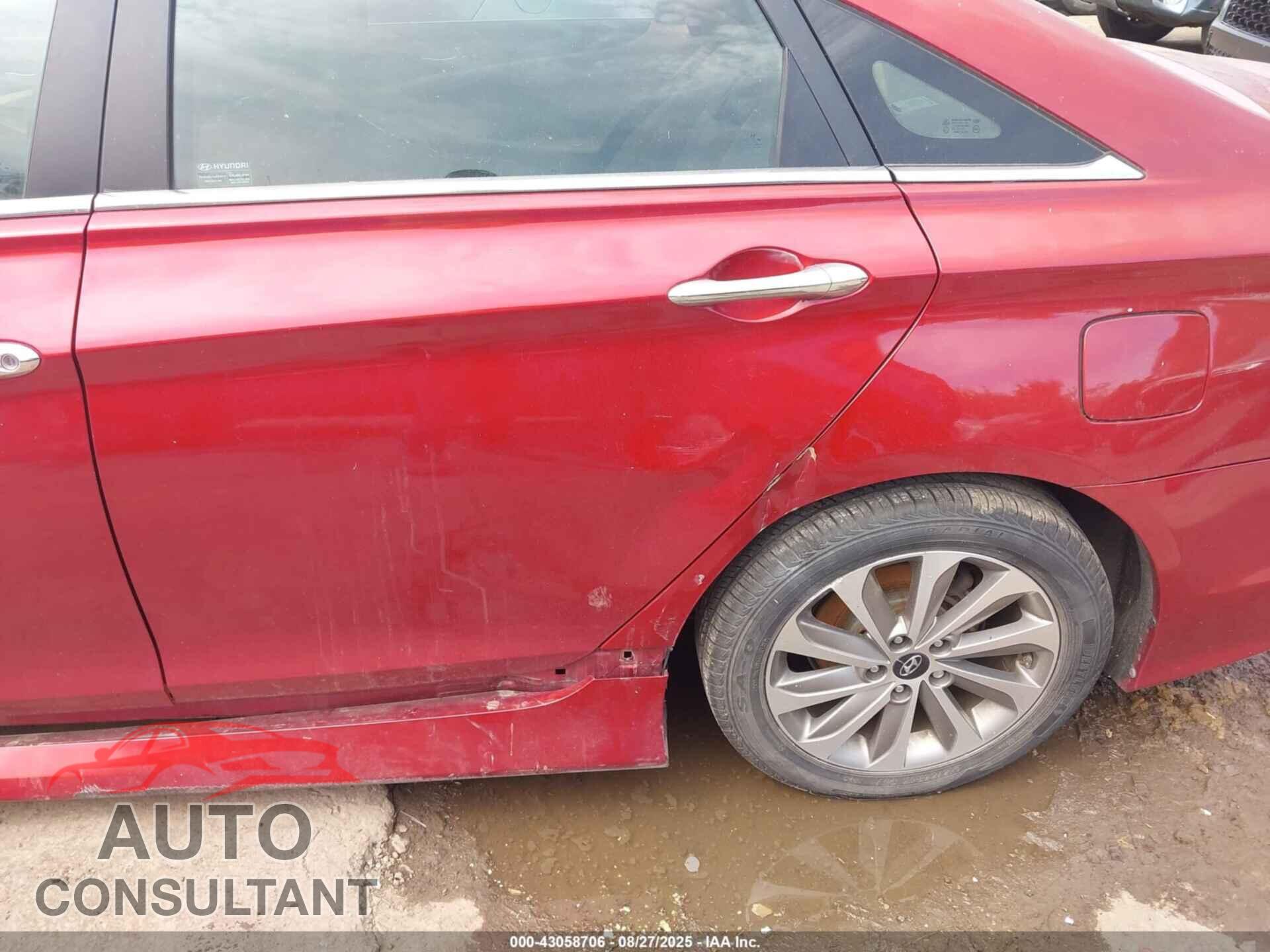 HYUNDAI SONATA 2014 - 5NPEC4AC2EH877547
