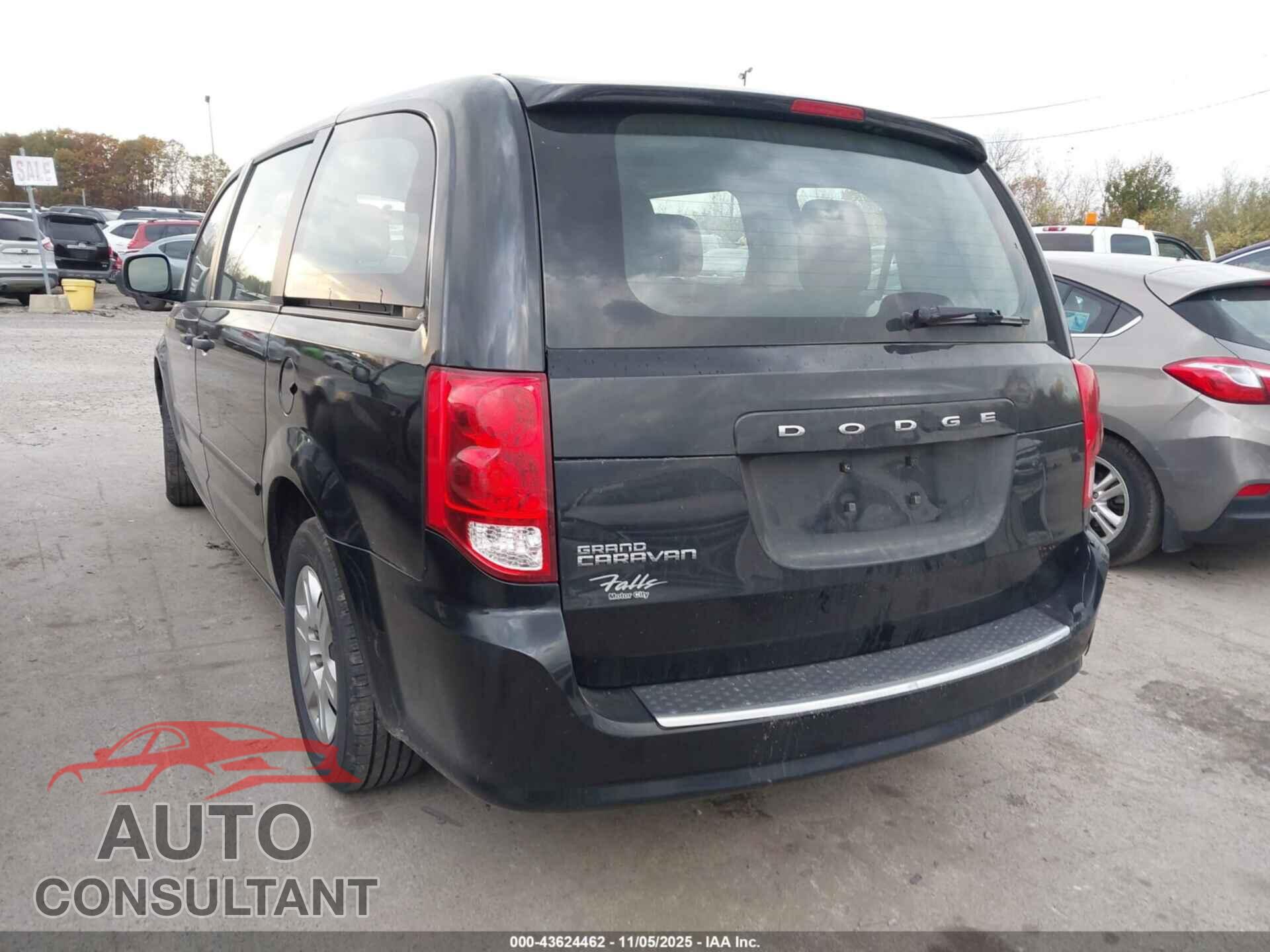 DODGE GRAND CARAVAN 2013 - 2C4RDGBG8DR615339