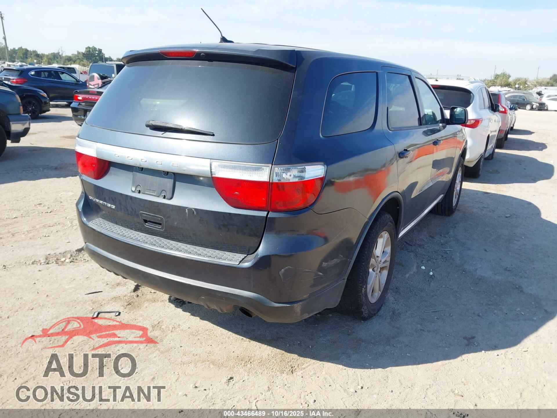 DODGE DURANGO 2013 - 1C4RDHAG2DC699755