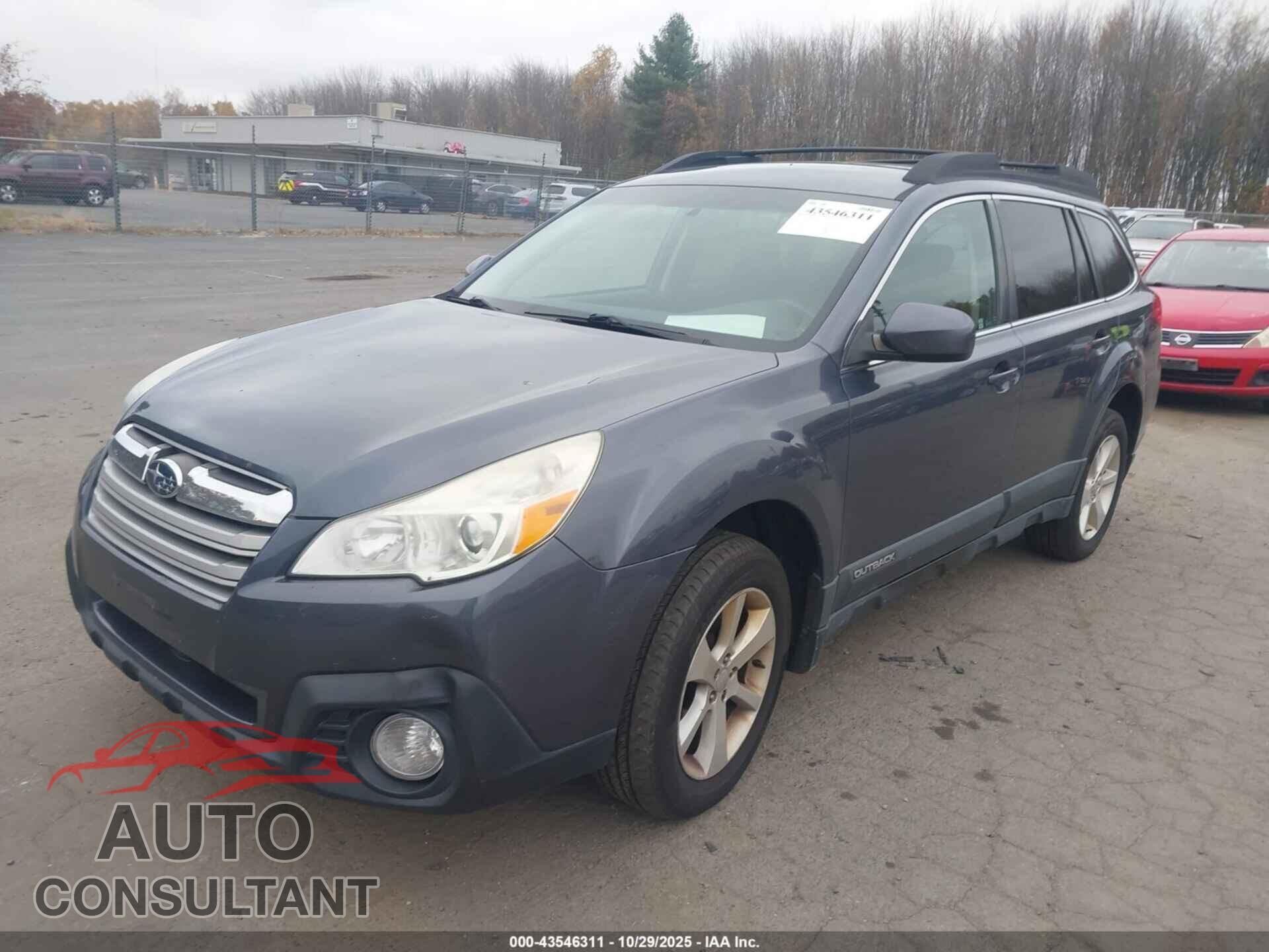 SUBARU OUTBACK 2014 - 4S4BRBCC4E3263299