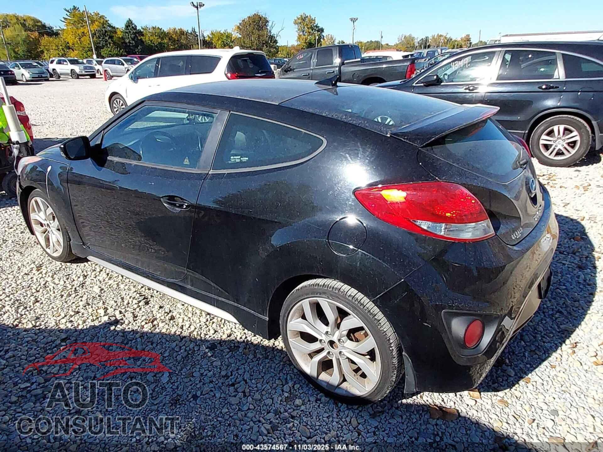 HYUNDAI VELOSTER 2013 - KMHTC6AE2DU176494