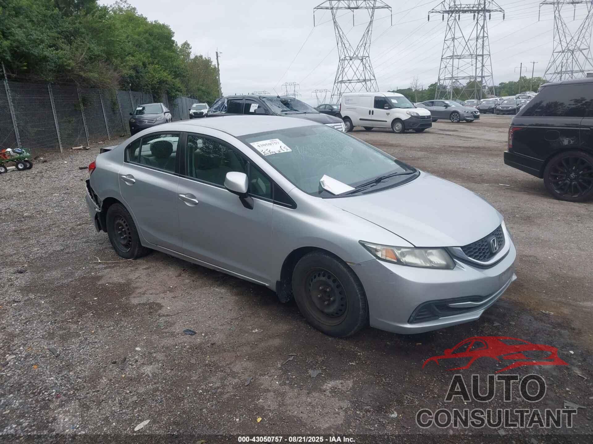 HONDA CIVIC 2013 - 2HGFB2F50DH576709
