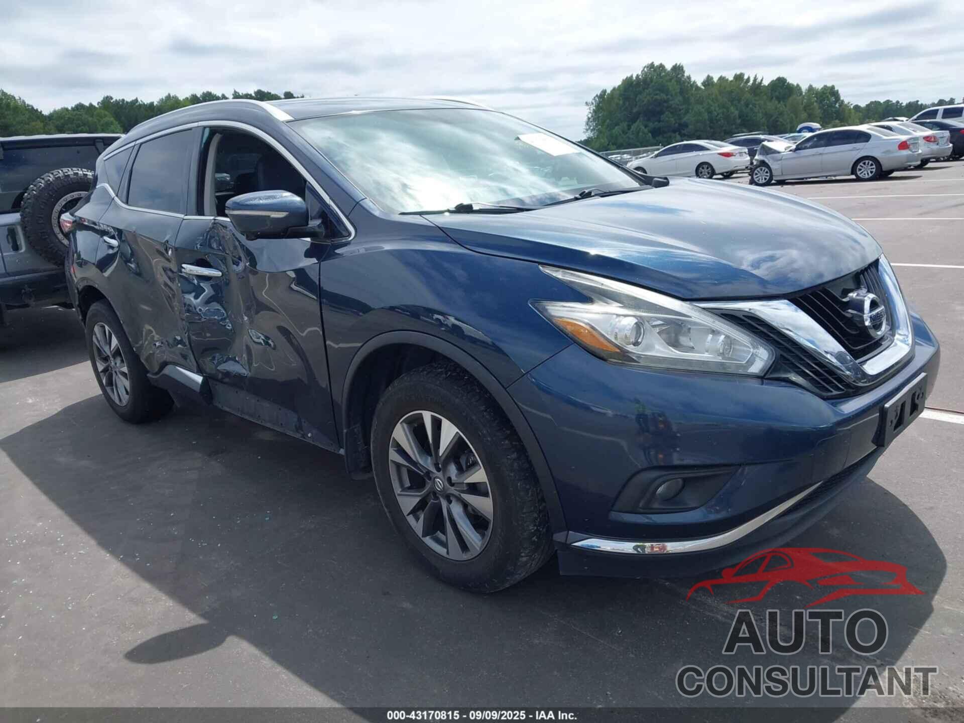 NISSAN MURANO 2015 - 5N1AZ2MH8FN284572
