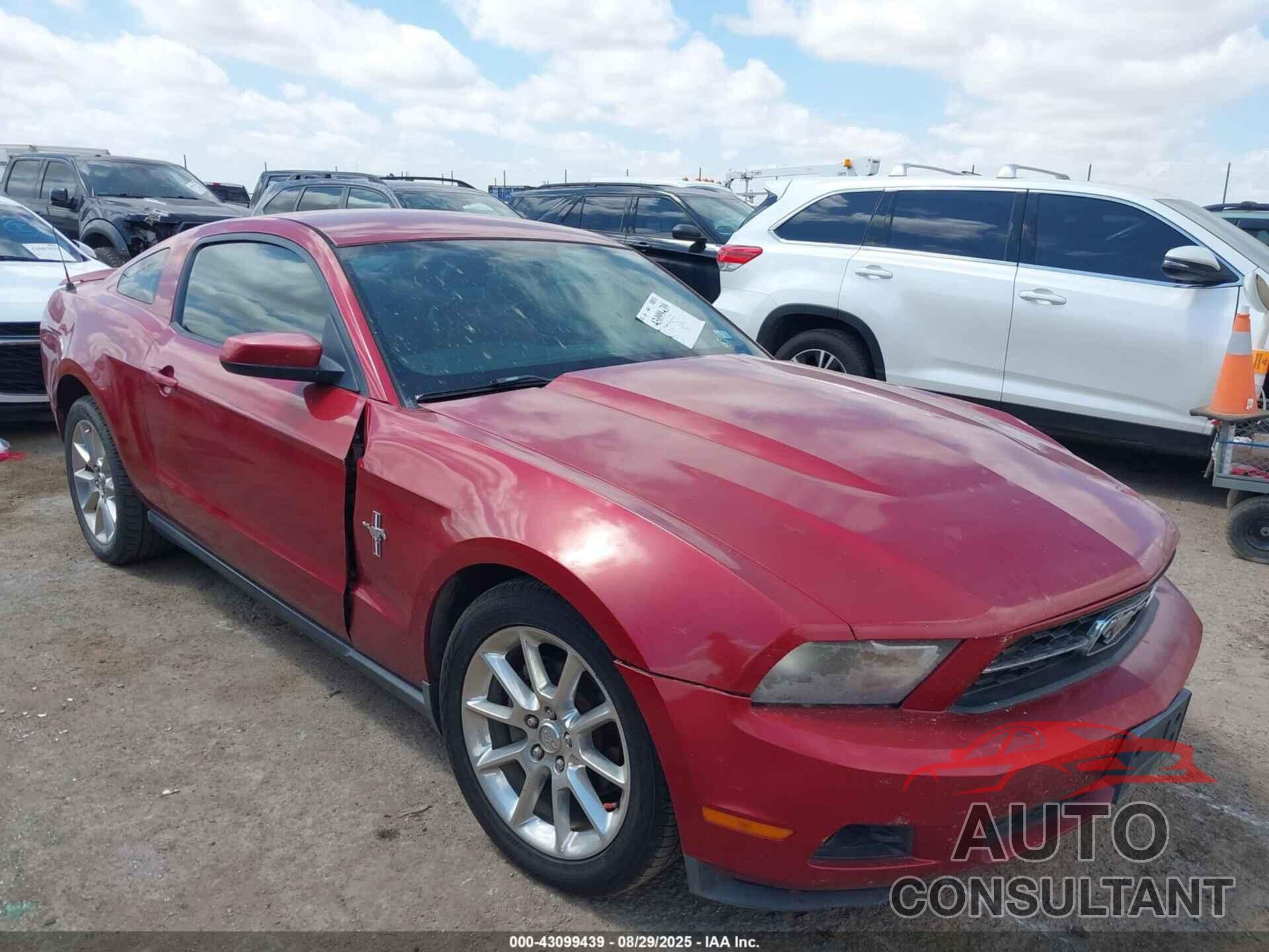 FORD MUSTANG 2010 - 1ZVBP8AN5A5143217