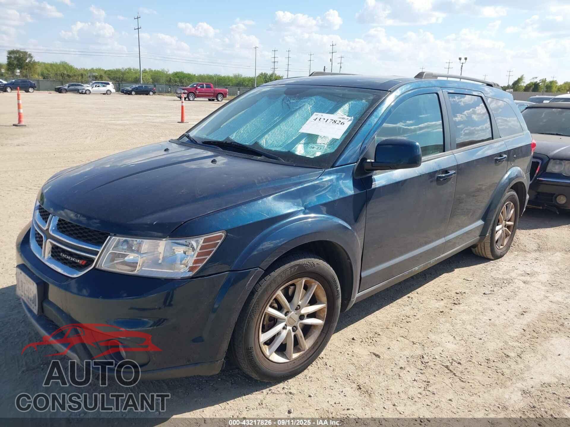 DODGE JOURNEY 2014 - 3C4PDCBB9ET244436
