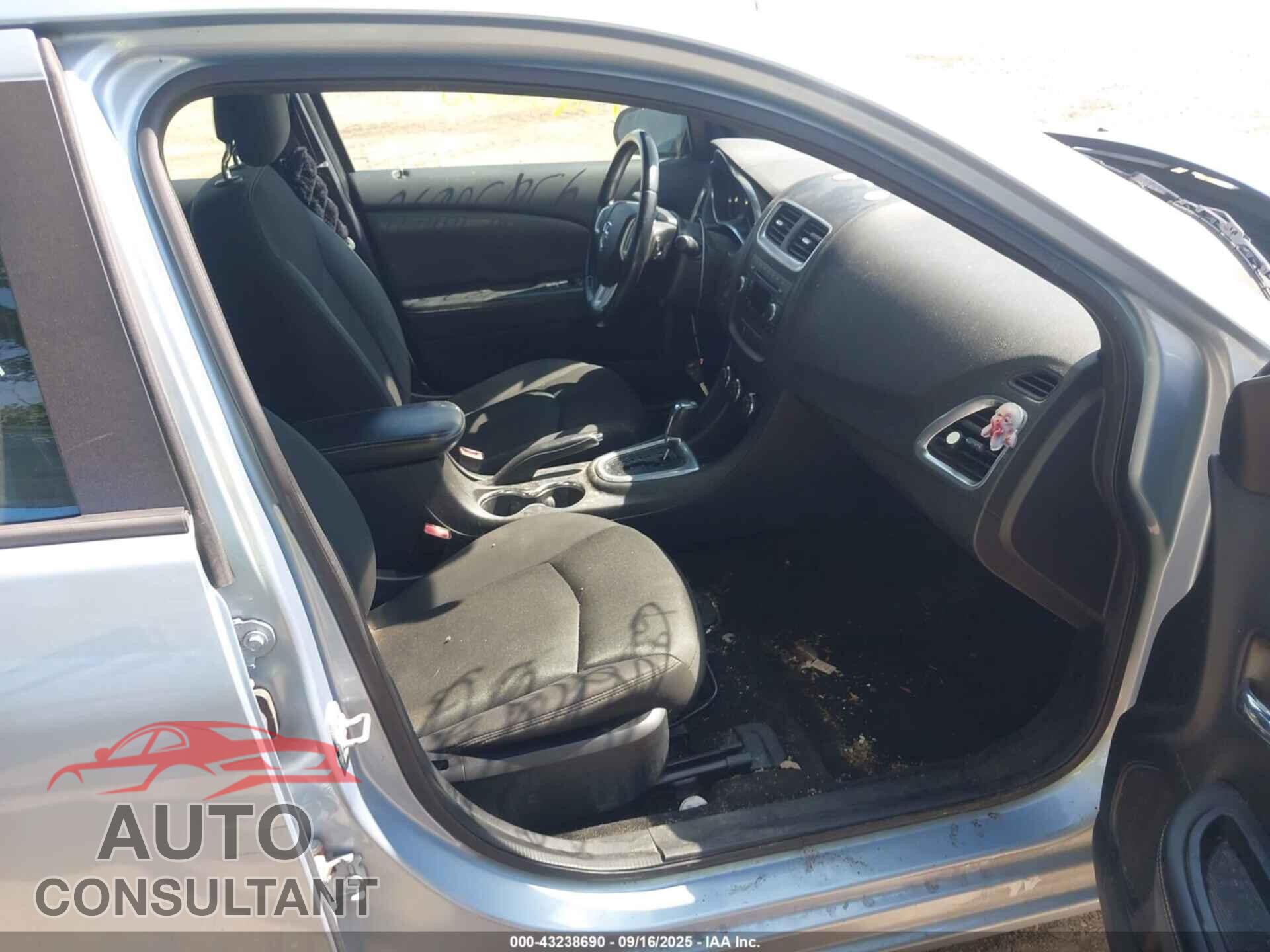 DODGE AVENGER 2013 - 1C3CDZCB5DN626689