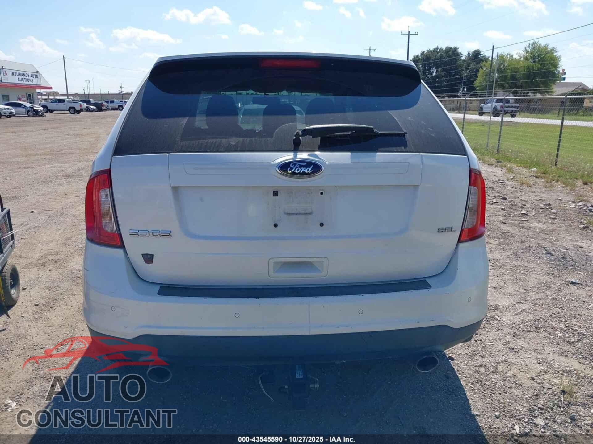 FORD EDGE 2013 - 2FMDK3JD3DBA89889