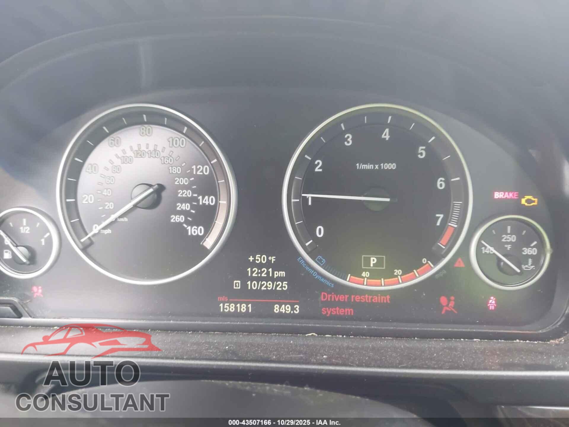 BMW 528I 2012 - WBAXH5C59CDW02868