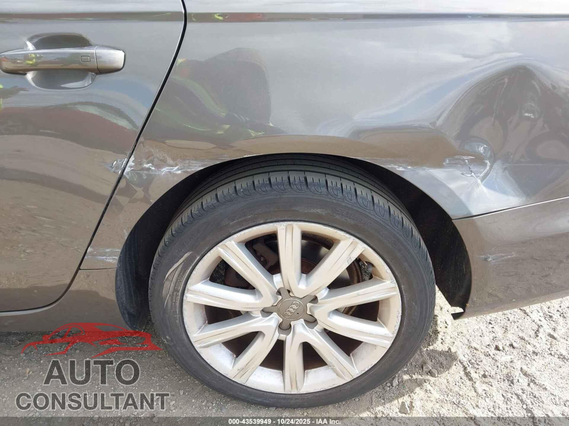 AUDI A6 2013 - WAUDFAFC9DN059254