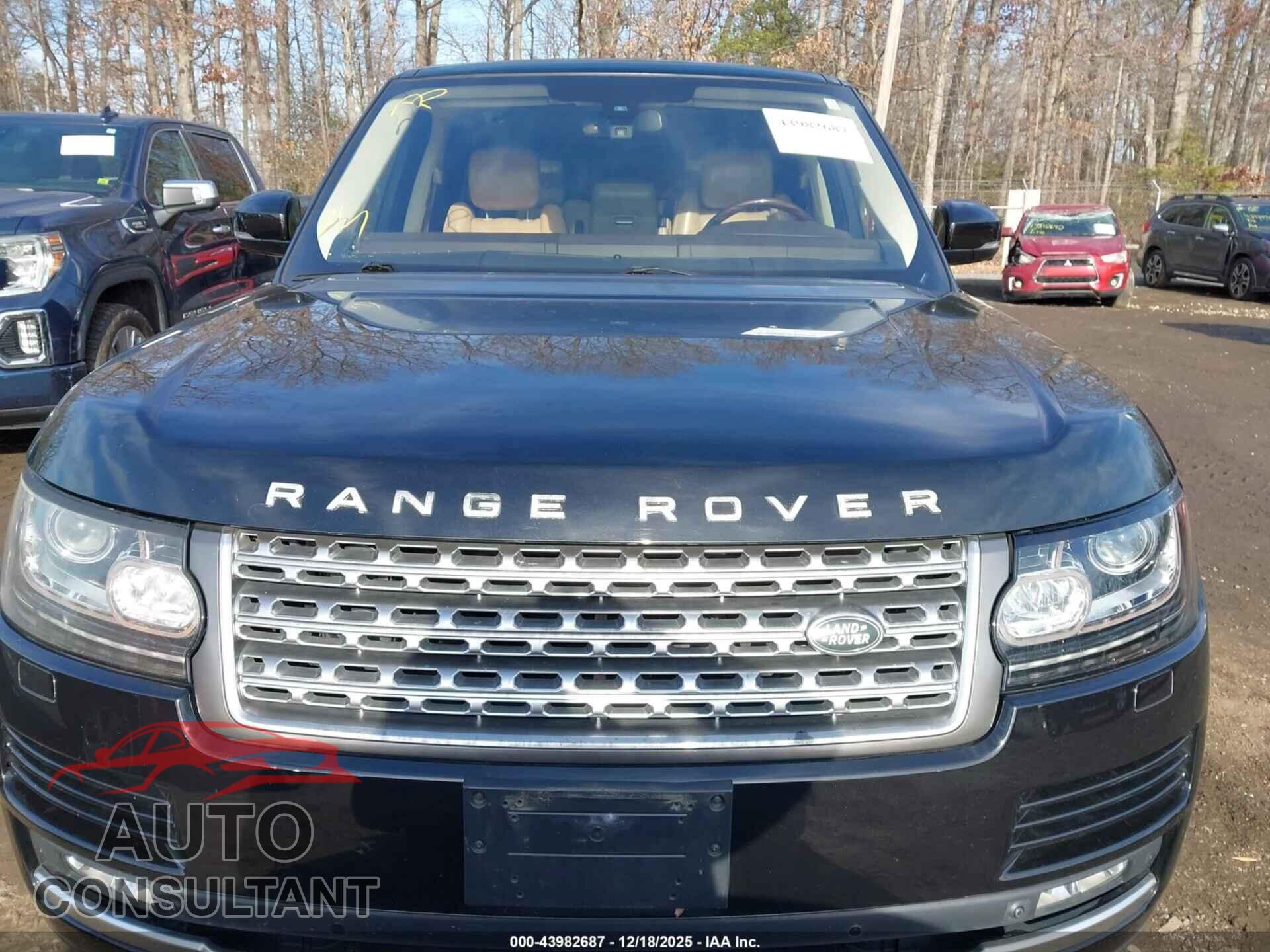 LAND ROVER RANGE ROVER 2014 - SALGS2EFXEA152444