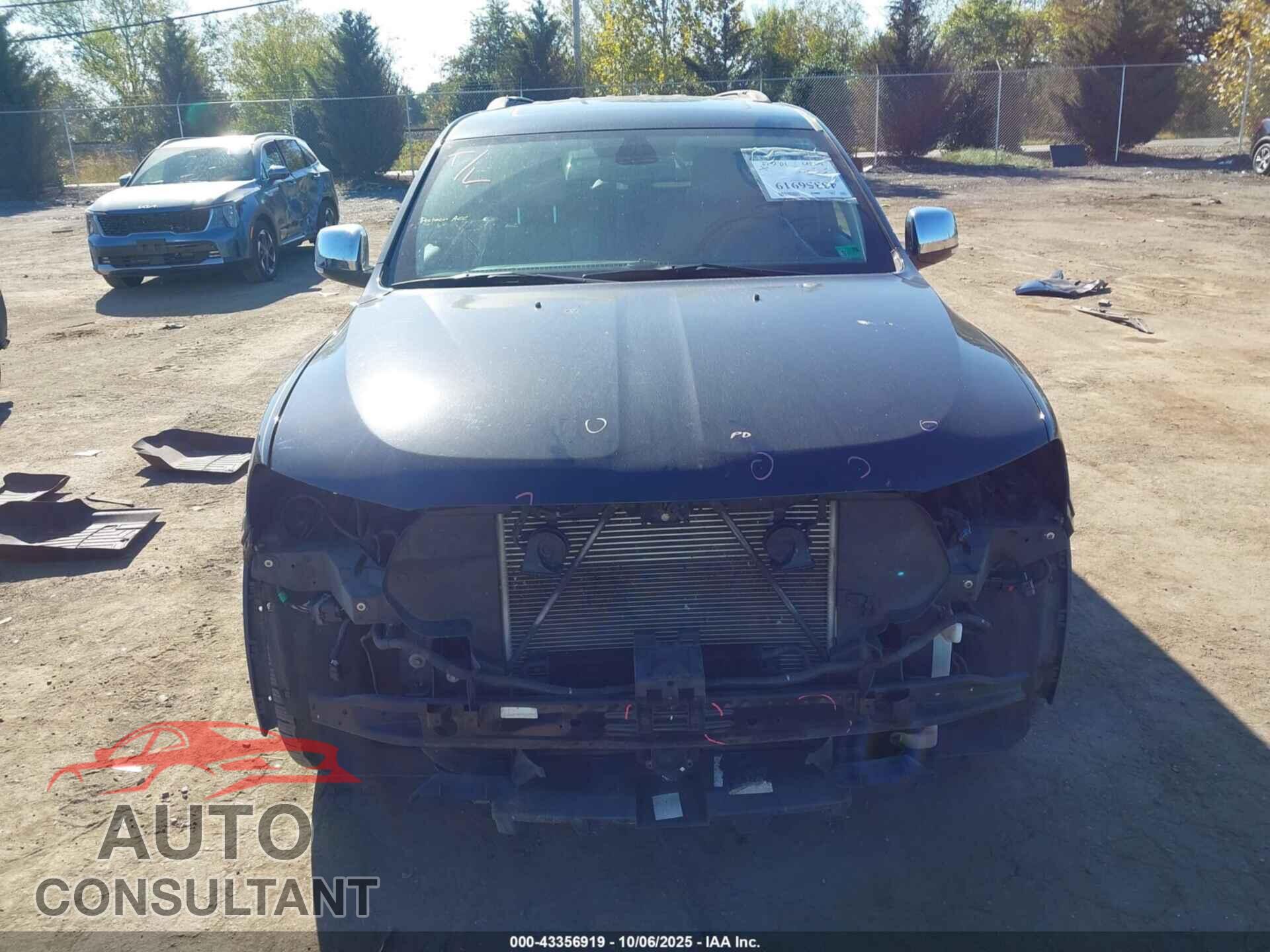 DODGE DURANGO 2012 - 1C4SDJET6CC286168