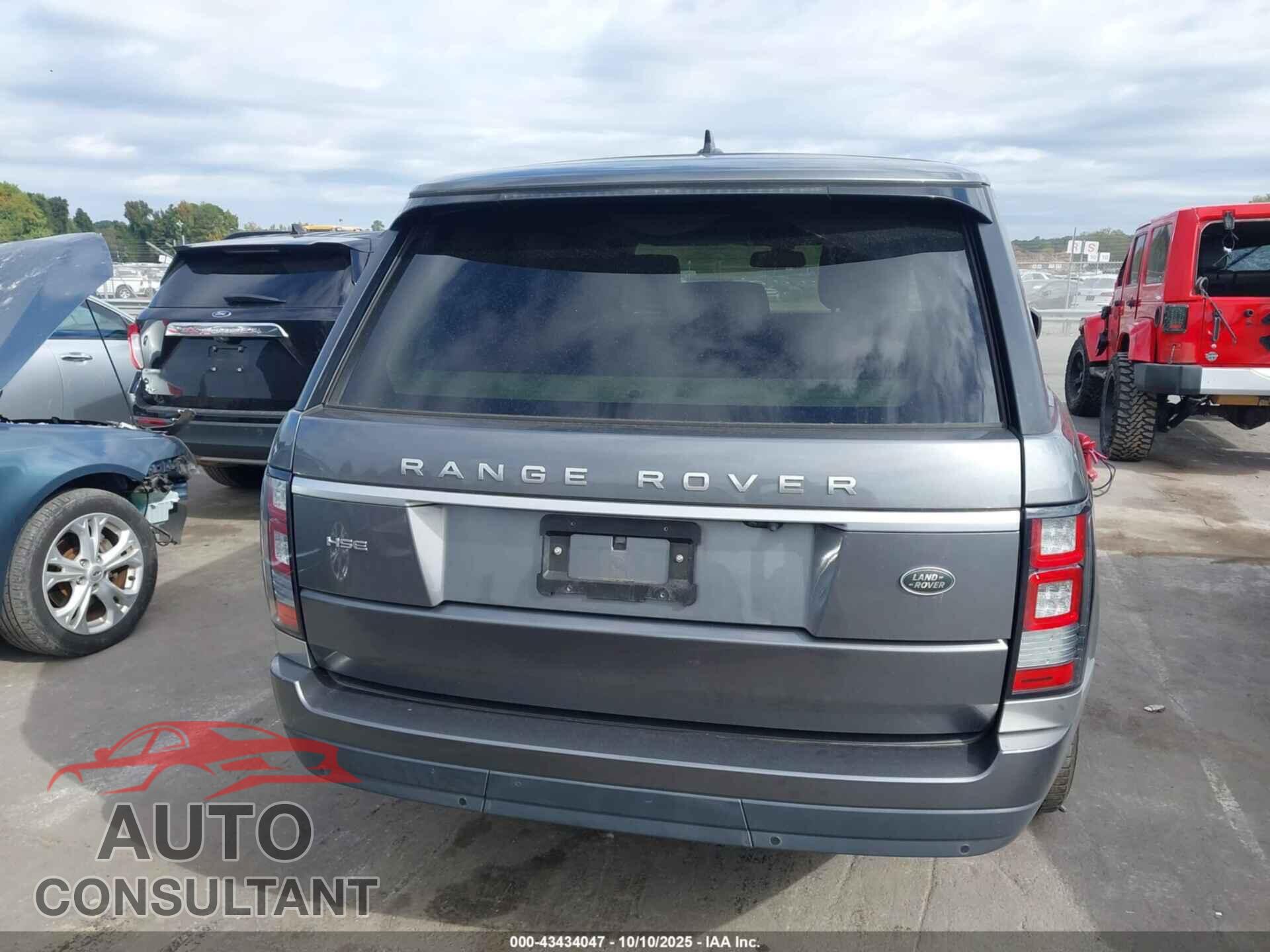 LAND ROVER RANGE ROVER 2016 - SALGS2PF4GA300393