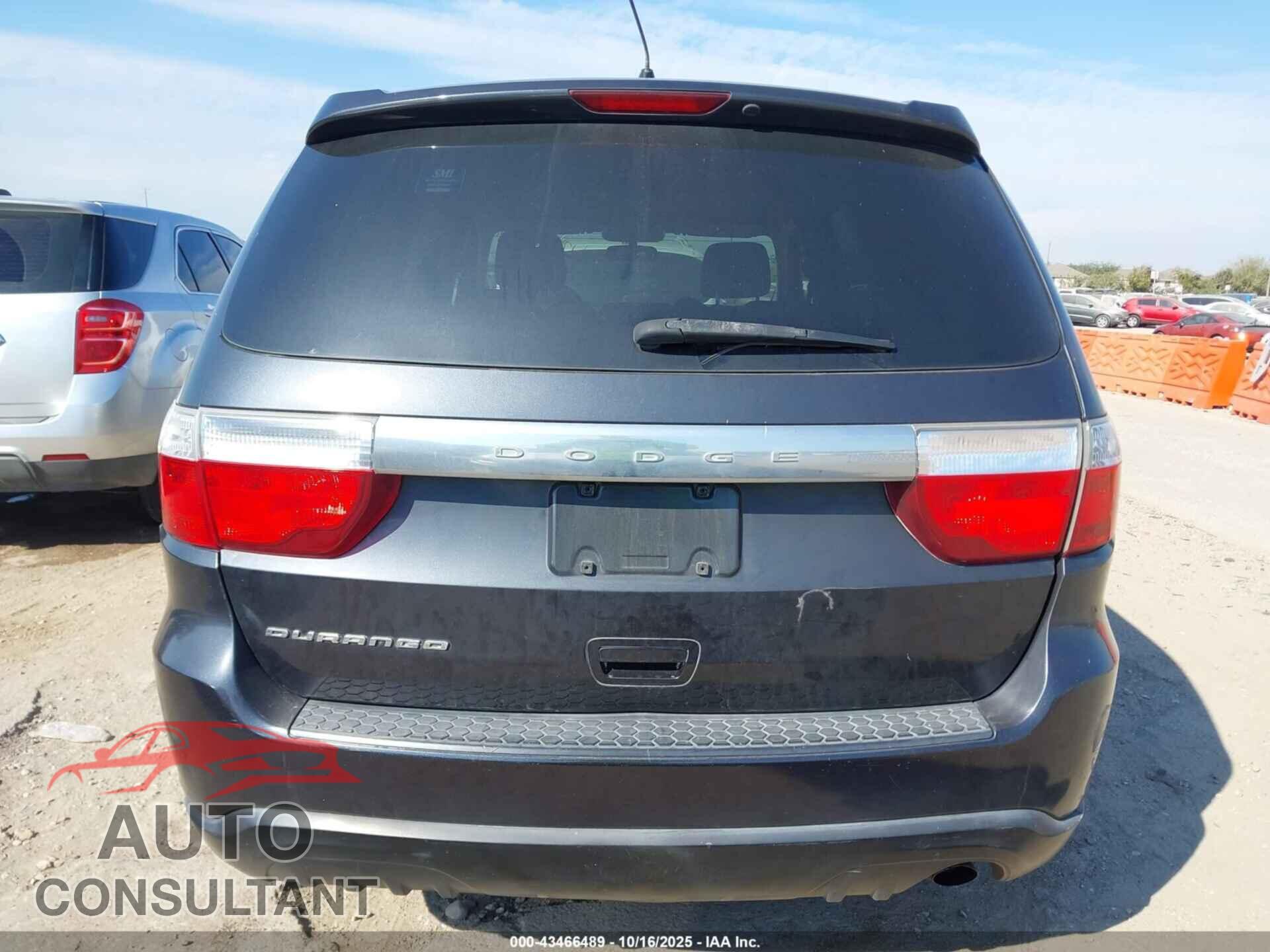 DODGE DURANGO 2013 - 1C4RDHAG2DC699755