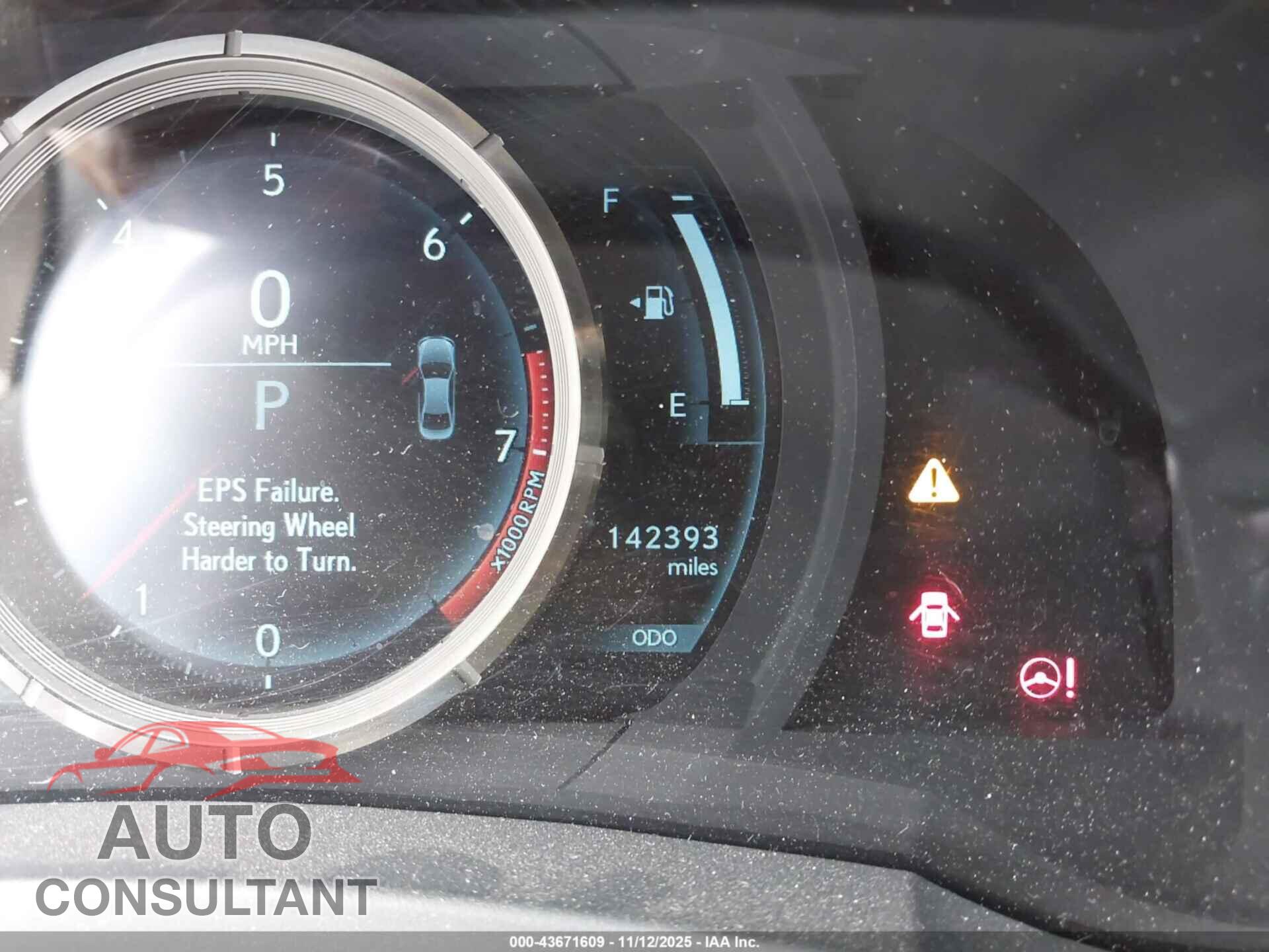 LEXUS IS 250 2014 - JTHBF1D29E5032026
