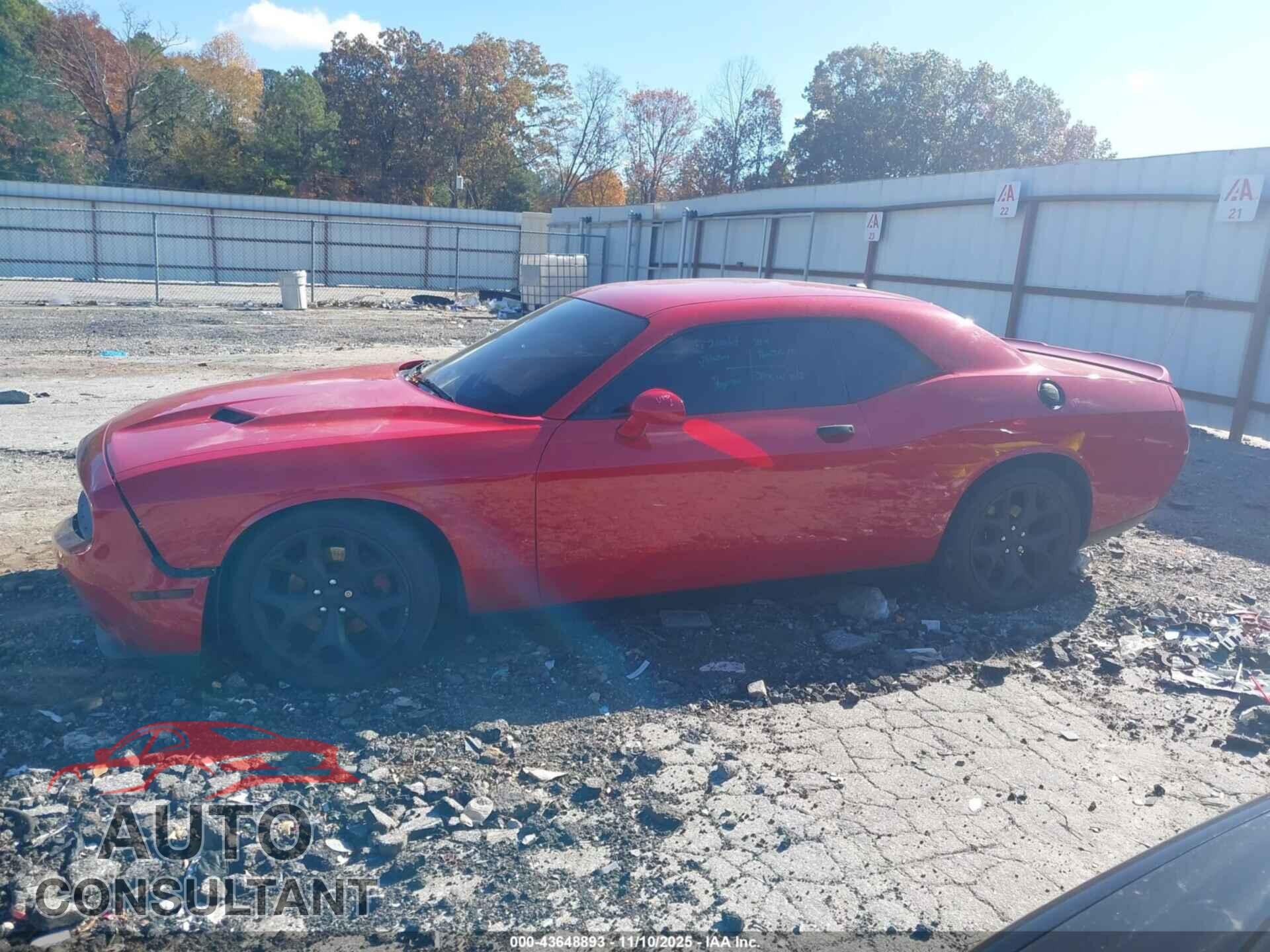 DODGE CHALLENGER 2015 - 2C3CDZAG4FH804814