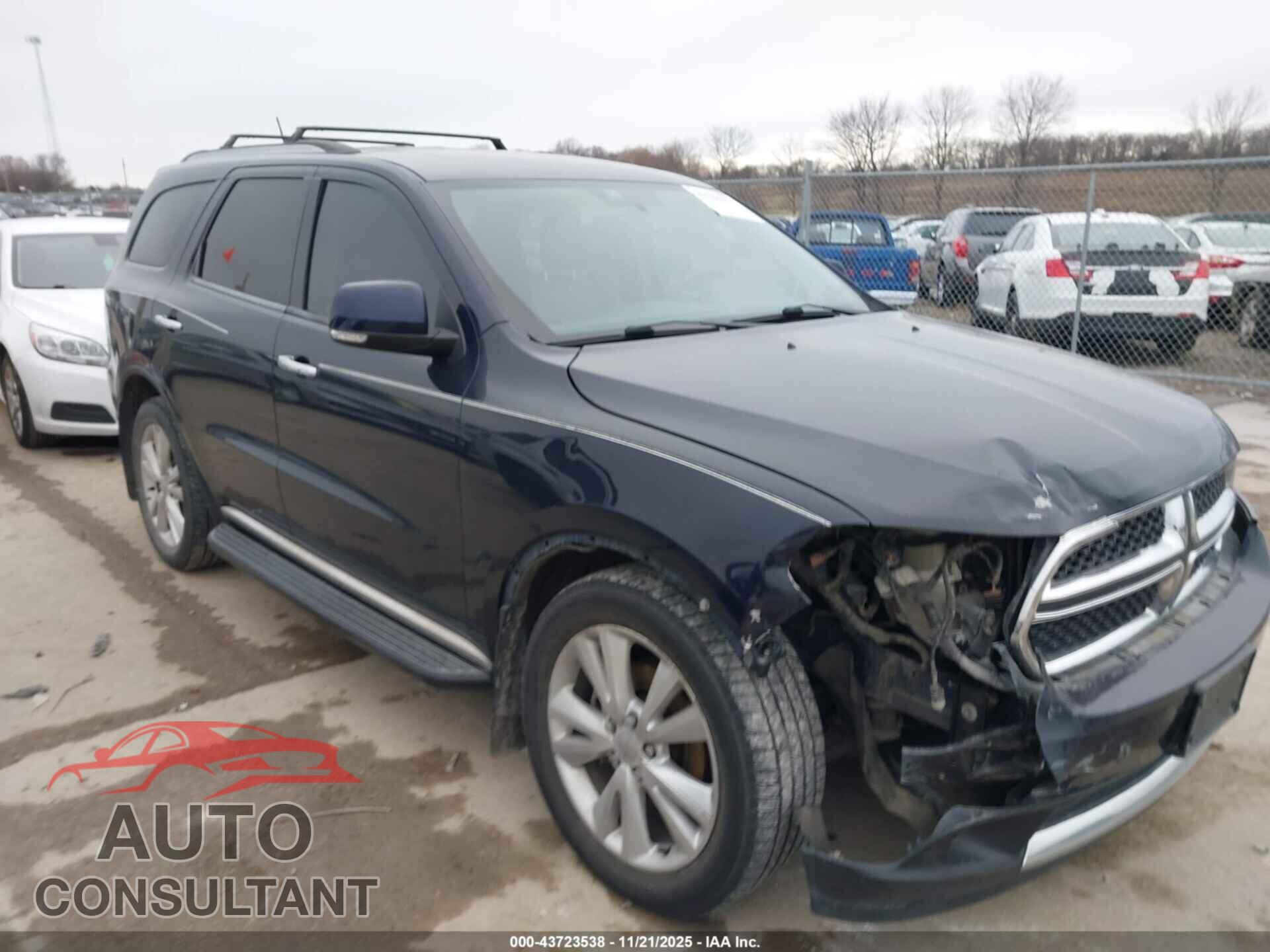 DODGE DURANGO 2011 - 1D4RE2GG2BC631120