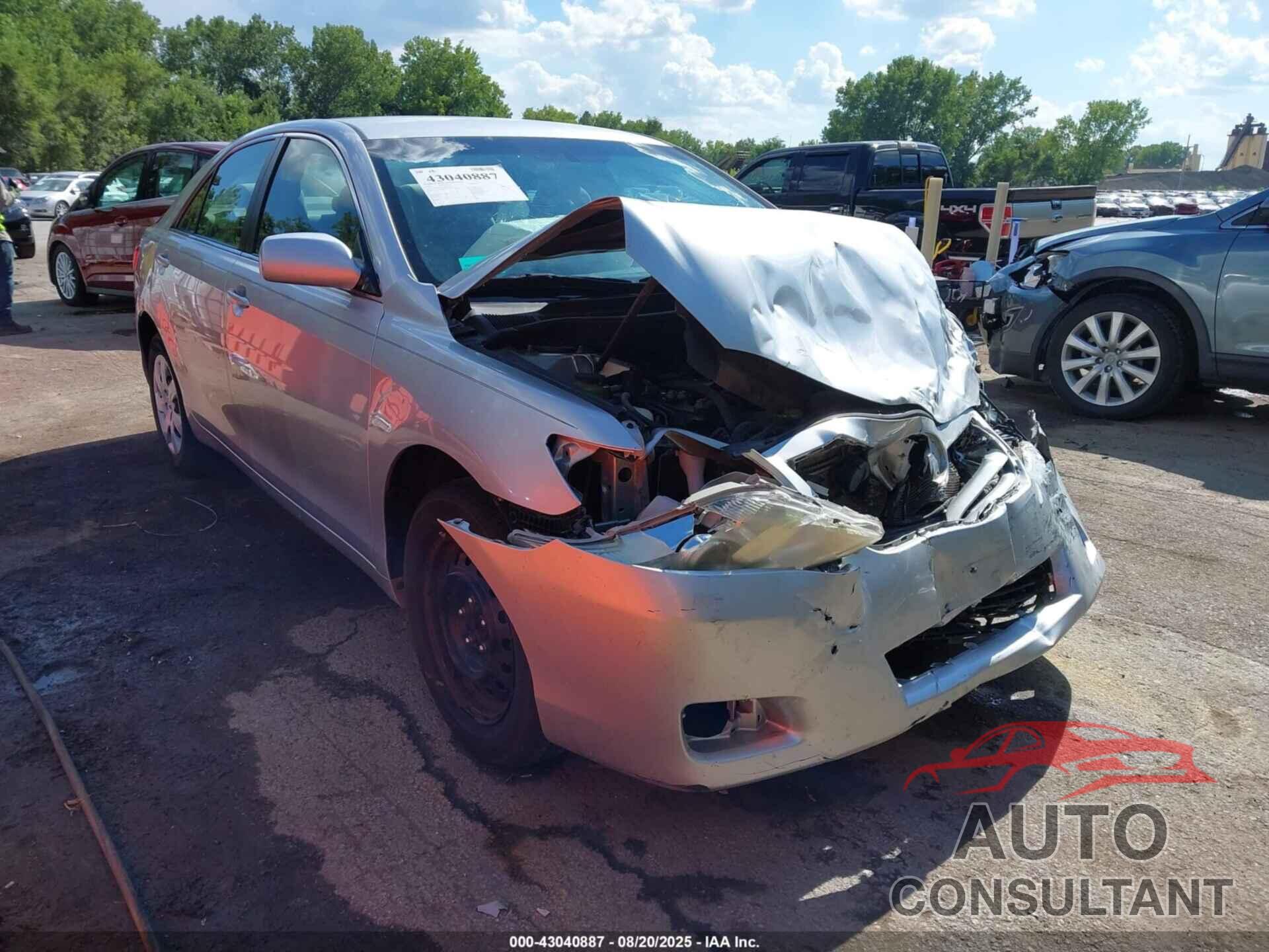 TOYOTA CAMRY 2011 - 4T4BF3EKXBR151279