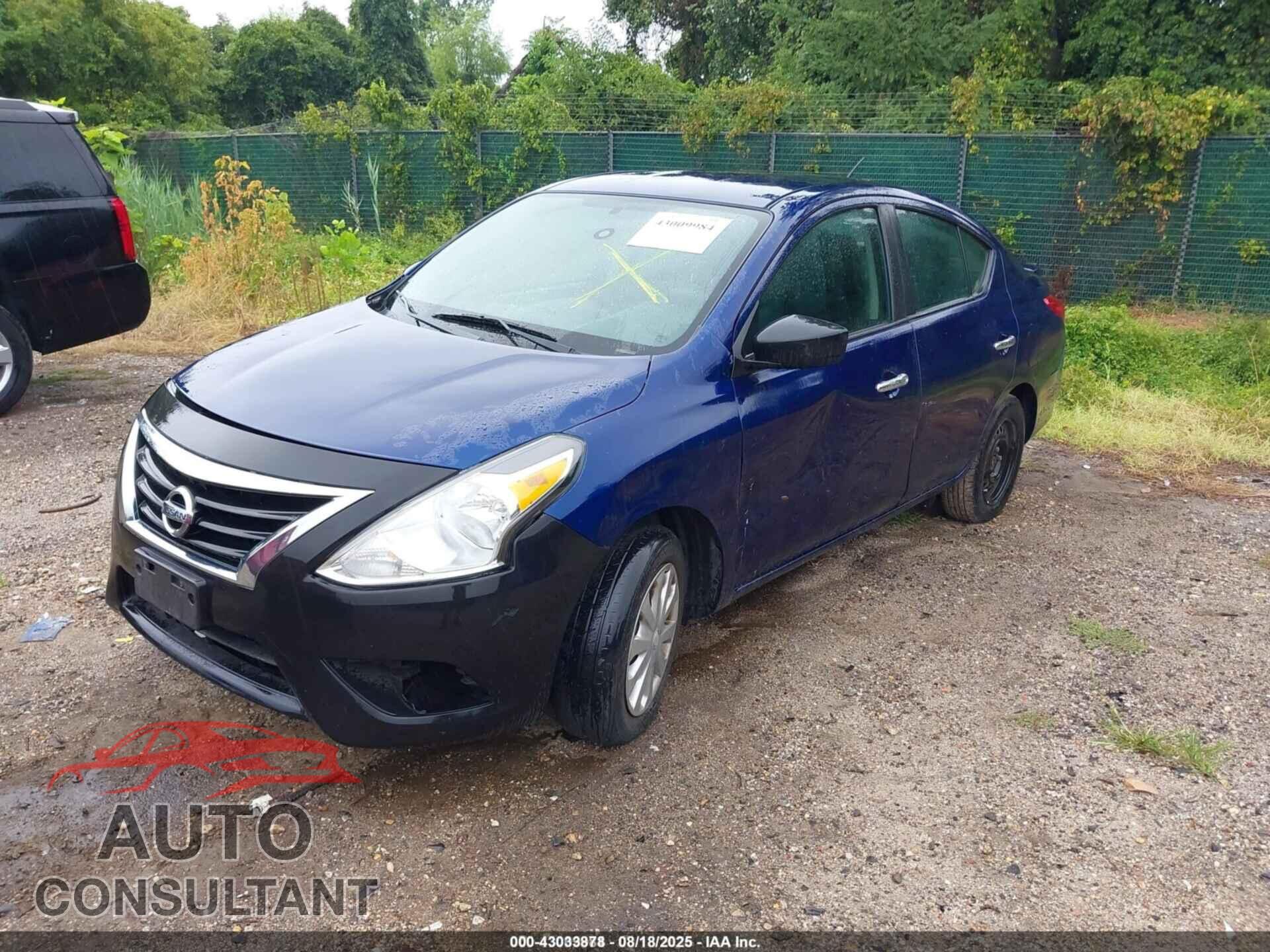 NISSAN VERSA 2019 - 3N1CN7AP3KL865010