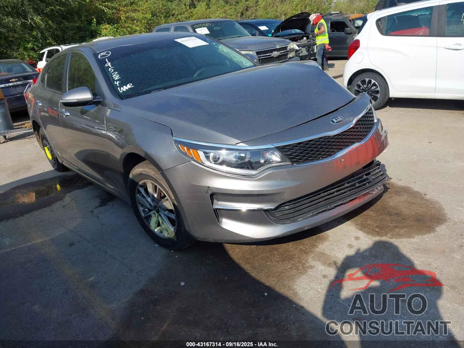 KIA OPTIMA 2018 - 5XXGT4L33JG195224