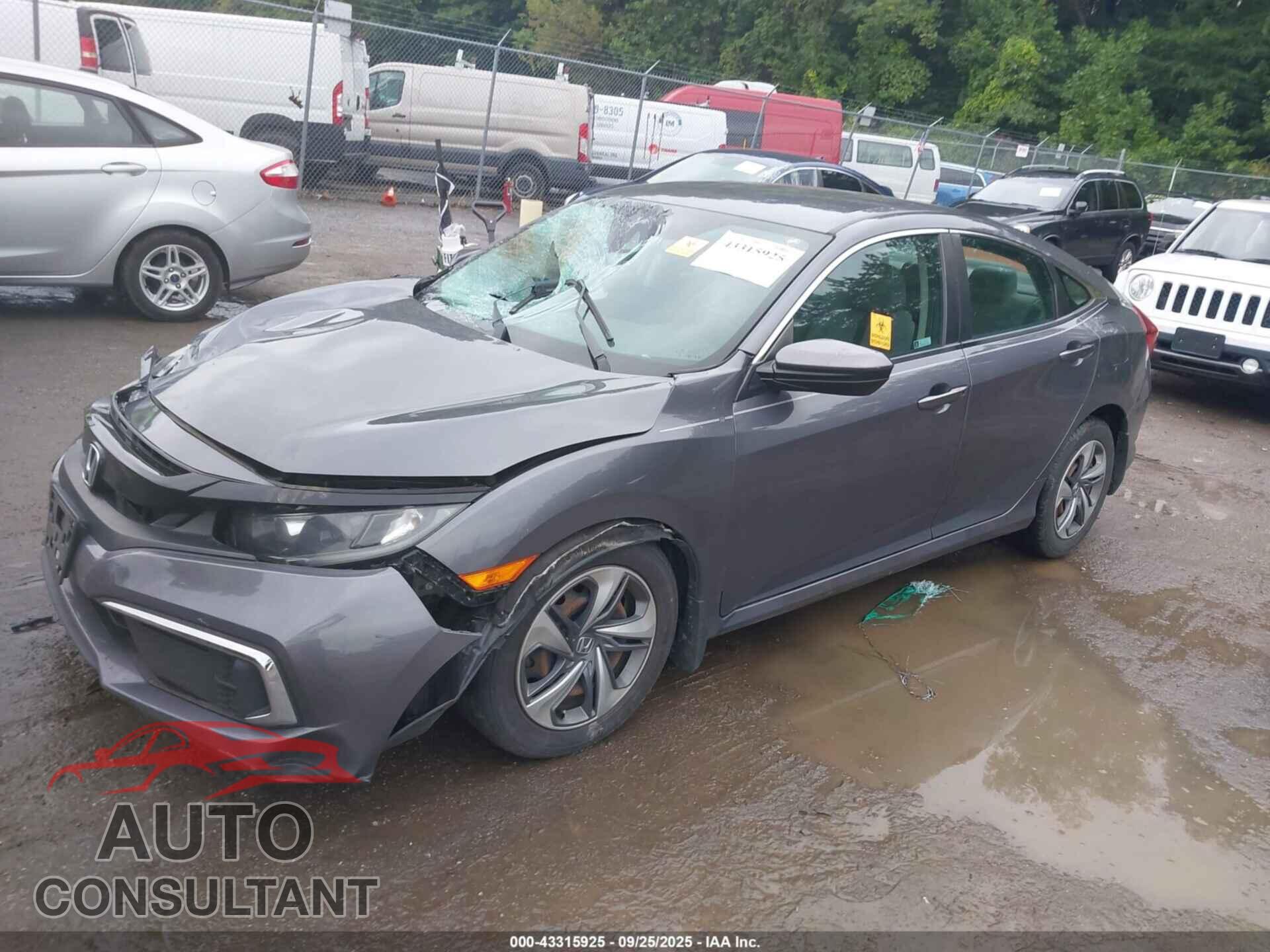 HONDA CIVIC 2019 - 2HGFC2F67KH541958
