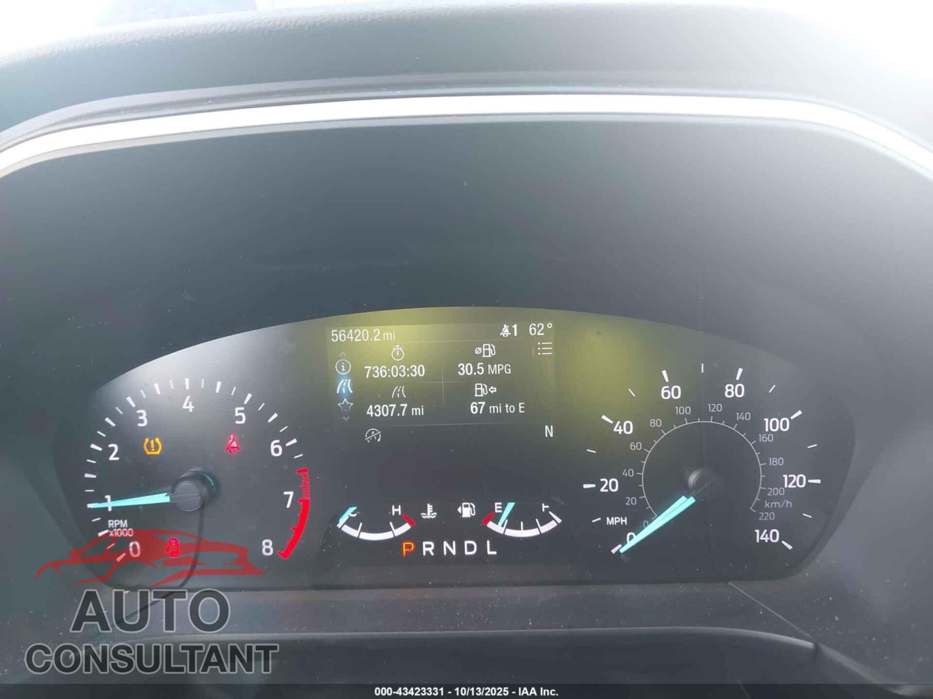 FORD ESCAPE 2020 - 1FMCU0H68LUA09354