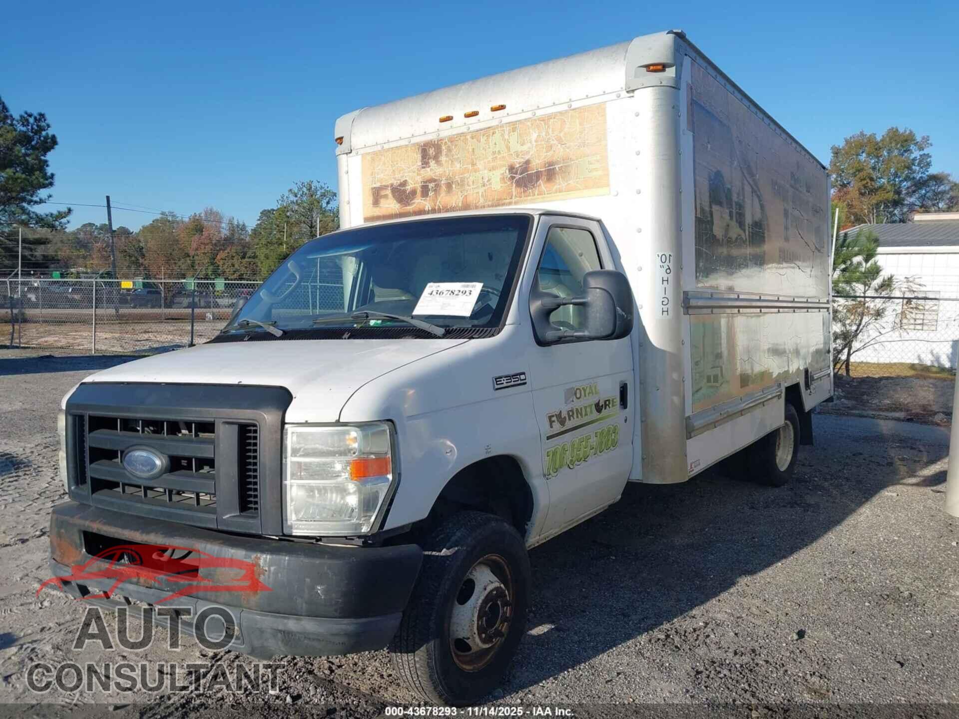 FORD E-350 CUTAWAY 2012 - 1FDWE3FS0CDA53974