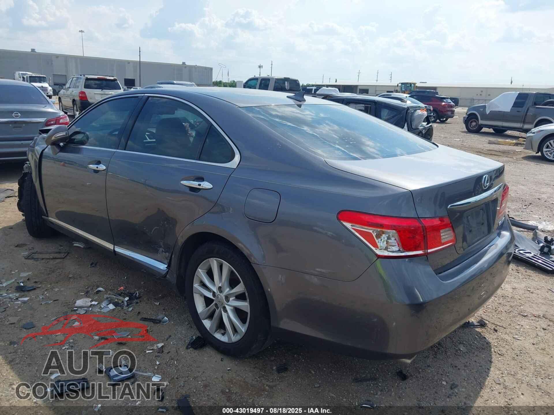 LEXUS ES 350 2012 - JTHBK1EG7C2475845