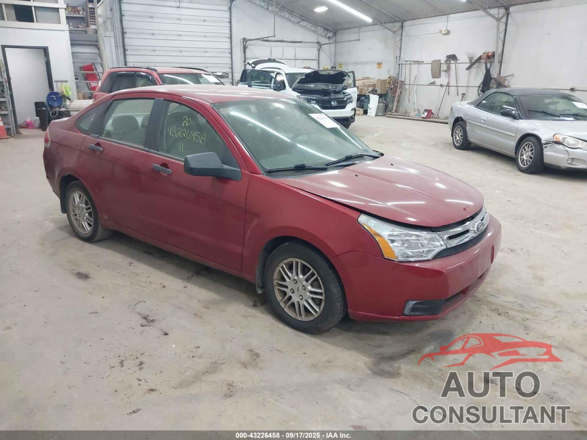 FORD FOCUS 2011 - 1FAHP3FN5BW144975