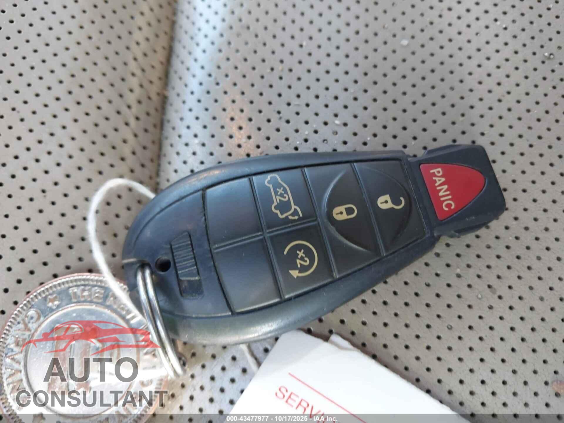 DODGE DURANGO 2012 - 1C4RDHEG2CC301226