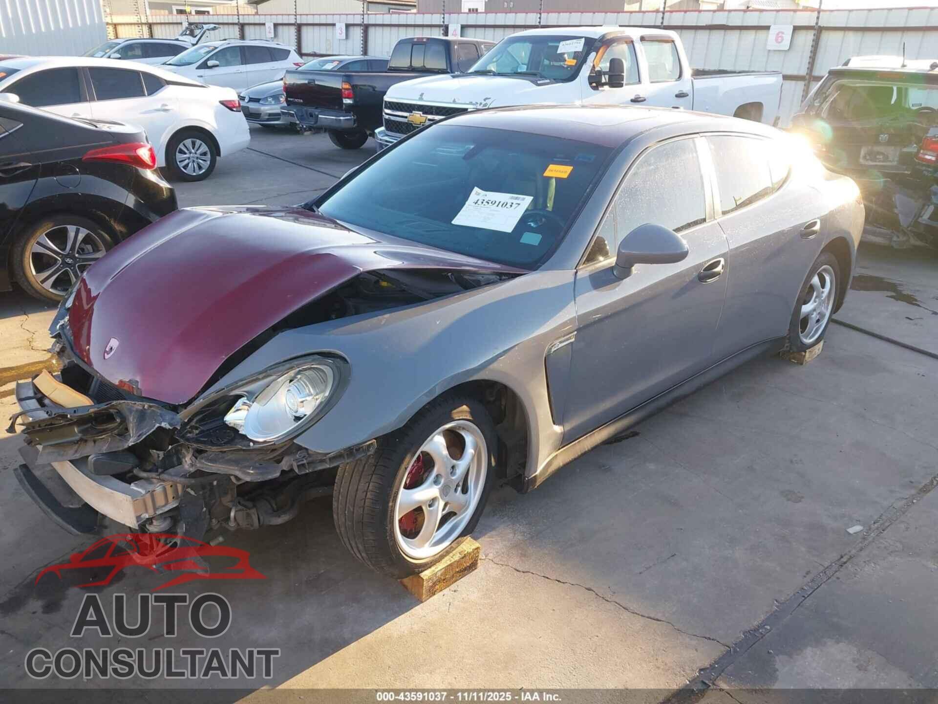 PORSCHE PANAMERA 2011 - WP0AA2A72BL012368