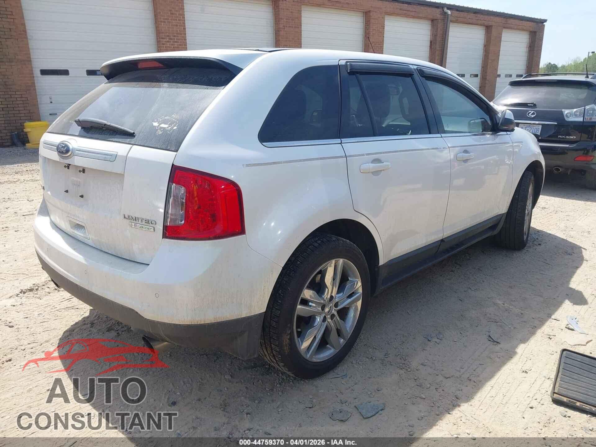 FORD EDGE 2012 - 2FMDK3K92CBA06972