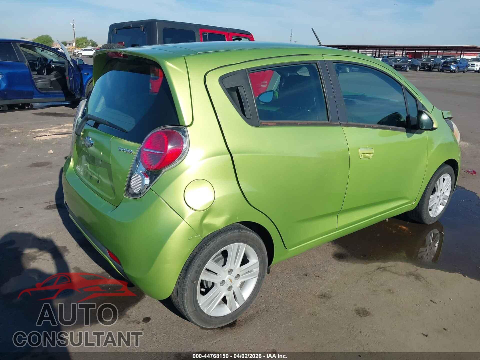 CHEVROLET SPARK 2013 - KL8CA6S95DC532155