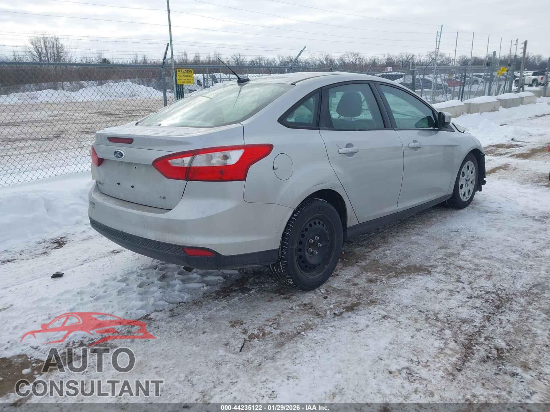 FORD FOCUS 2012 - 1FAHP3F26CL128261