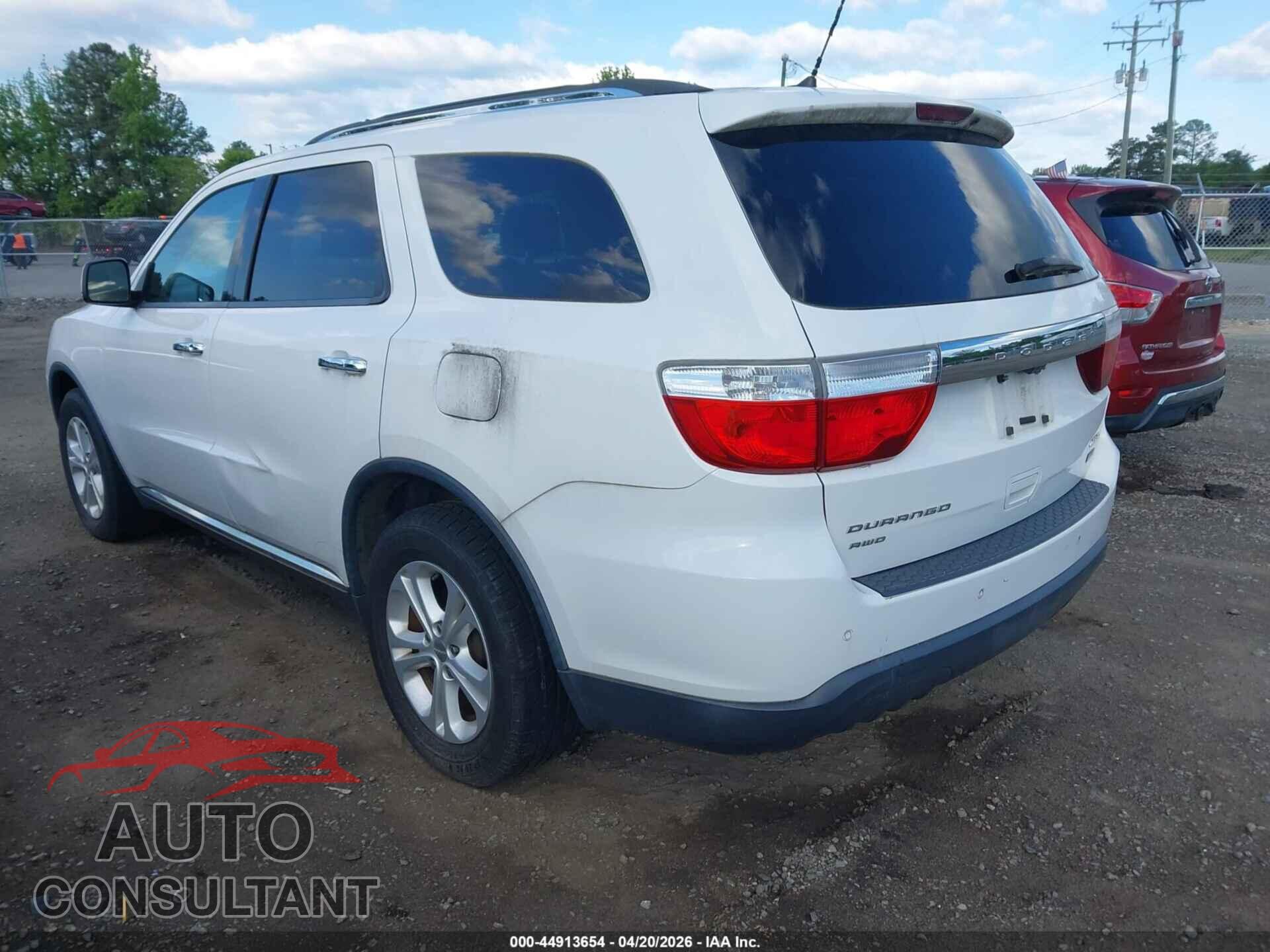 DODGE DURANGO 2013 - 1C4RDJDG5DC664792