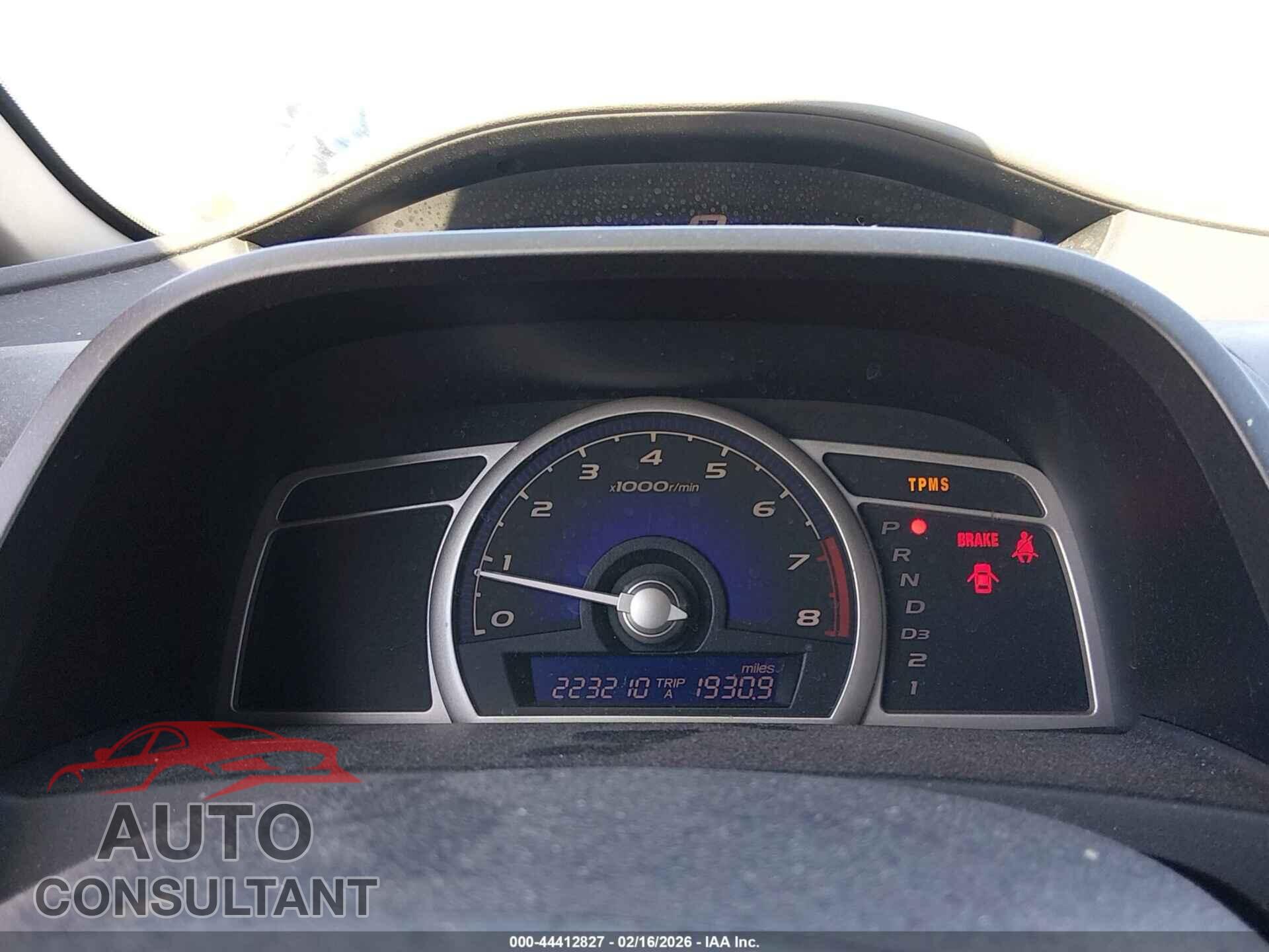HONDA CIVIC 2010 - 19XFA1F5XAE055886