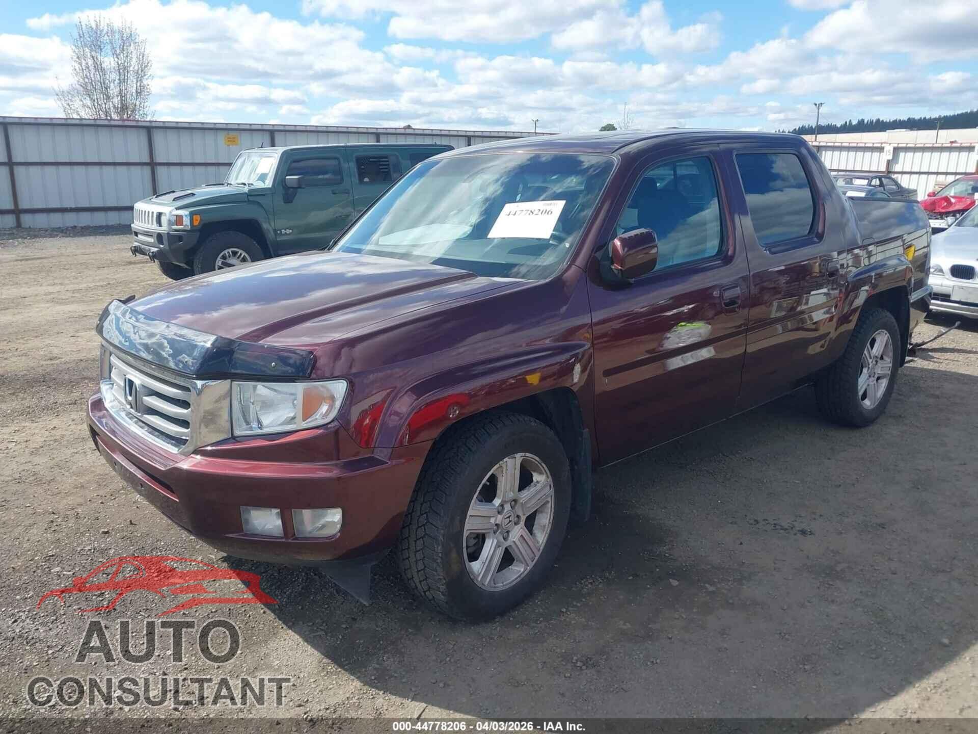 HONDA RIDGELINE 2012 - 5FPYK1F59CB451821