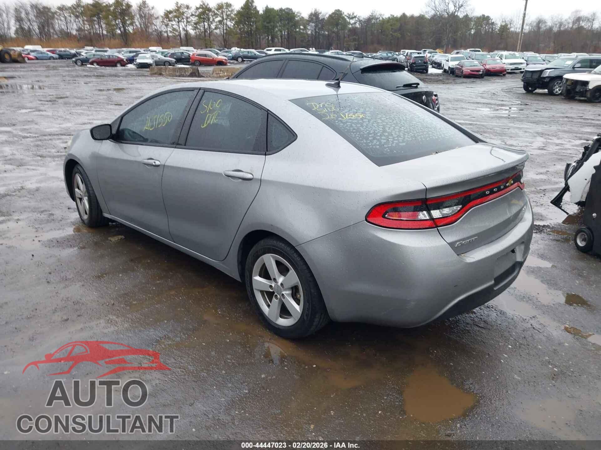 DODGE DART 2015 - 1C3CDFBB4FD420823