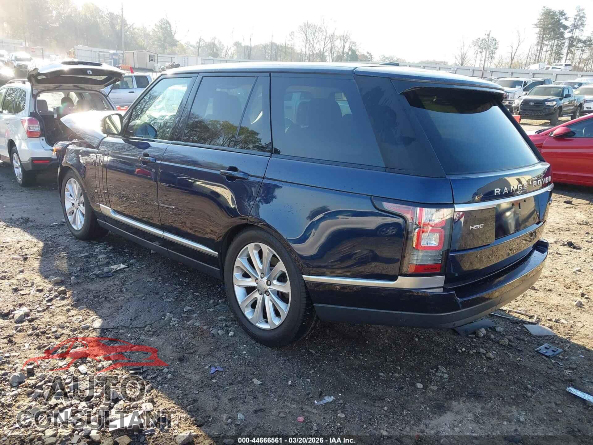 LAND ROVER RANGE ROVER 2015 - SALGS2VF0FA242042