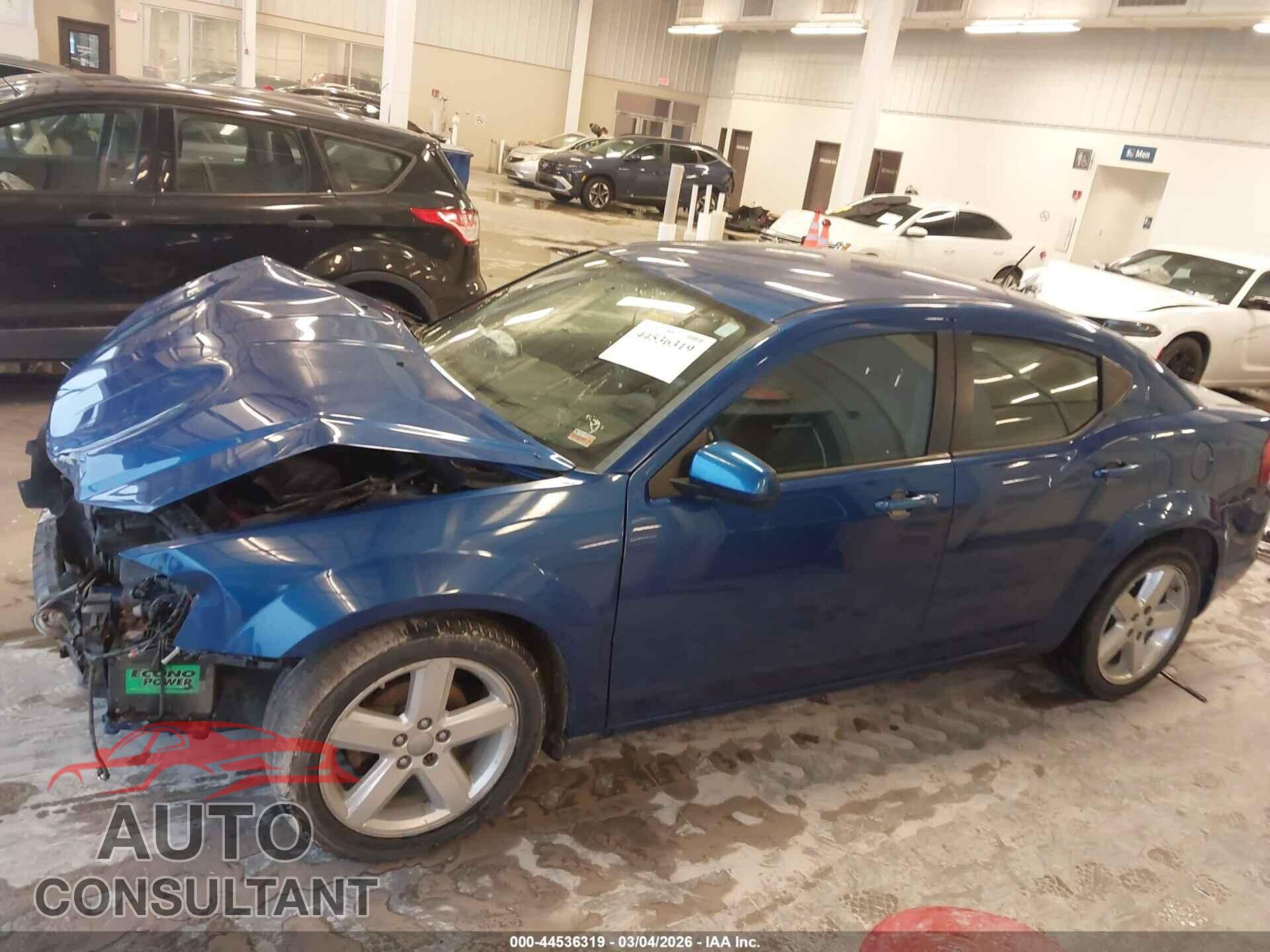 DODGE AVENGER 2013 - 1C3CDZCB5DN742197